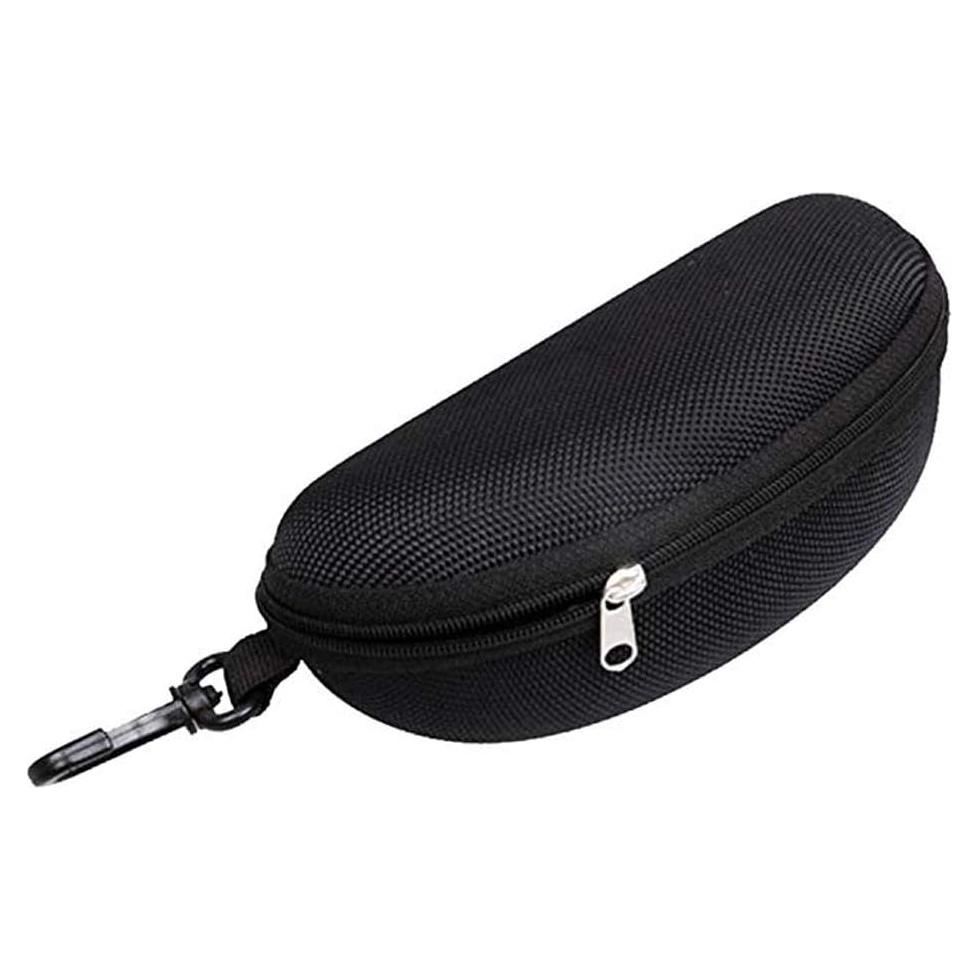 Estuche Duro Impermeable para Gafas de Sol Negro 17x7.5cm