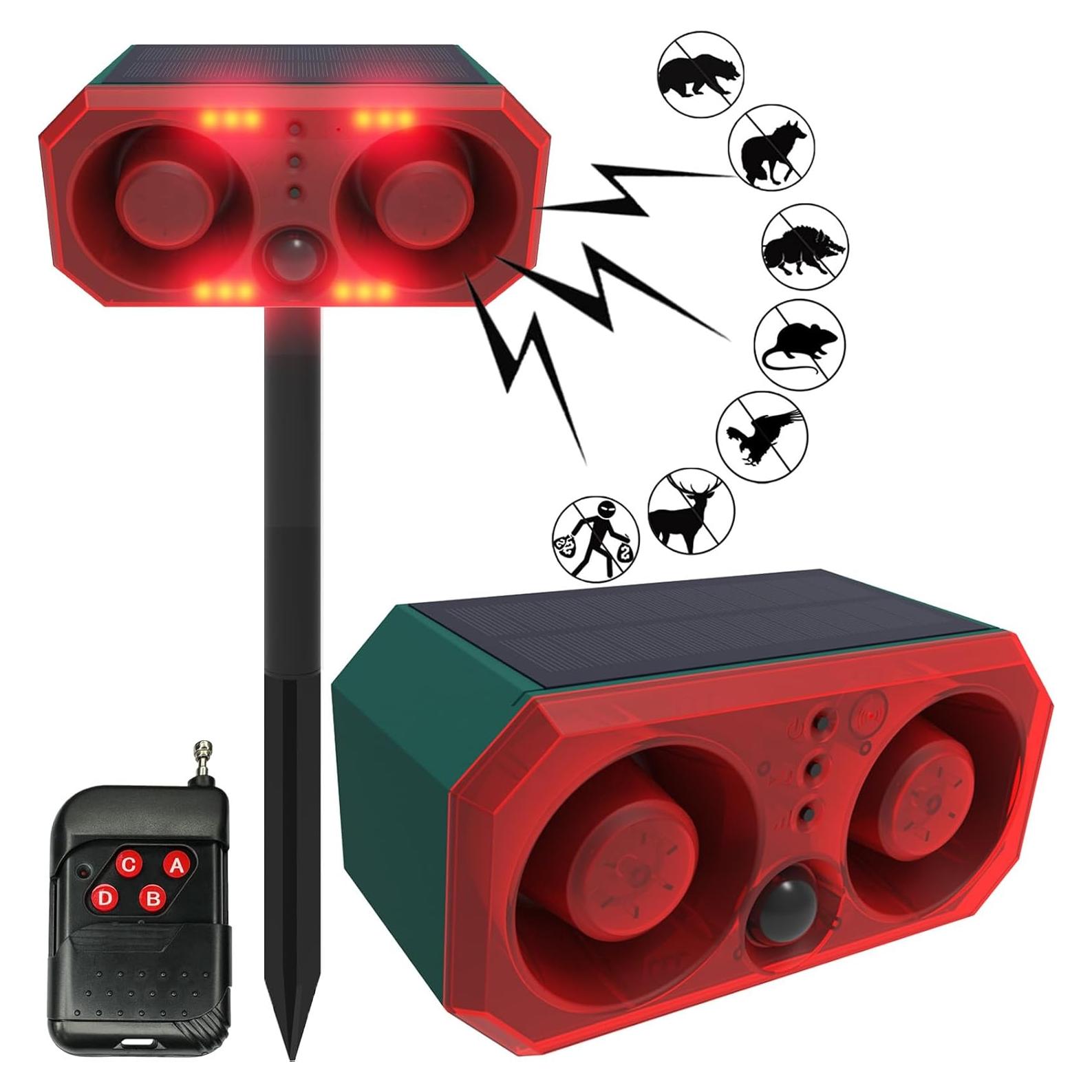 Alarma de Movimiento Solar SENKEFEI FD-T116 130dB con Control Remoto