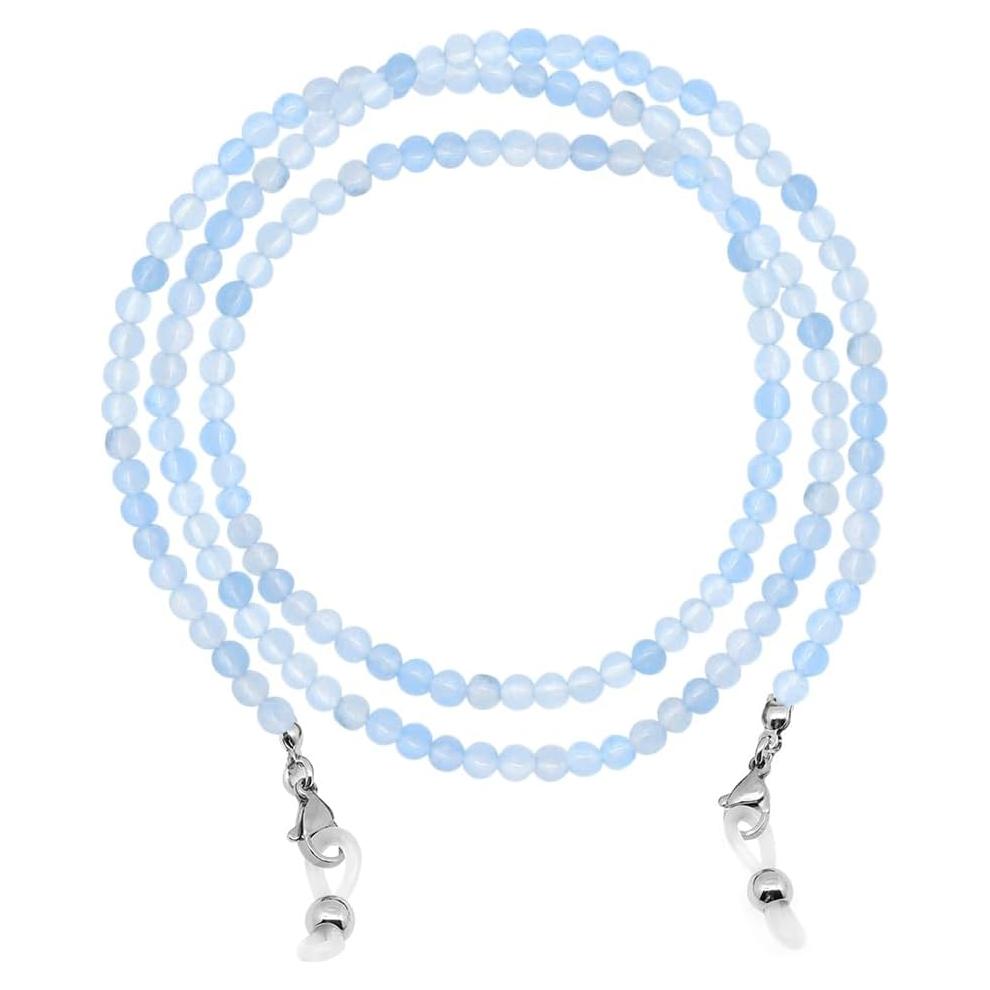 Cadena de Gafas LuReen Aguamarina Ajustable para Mujeres