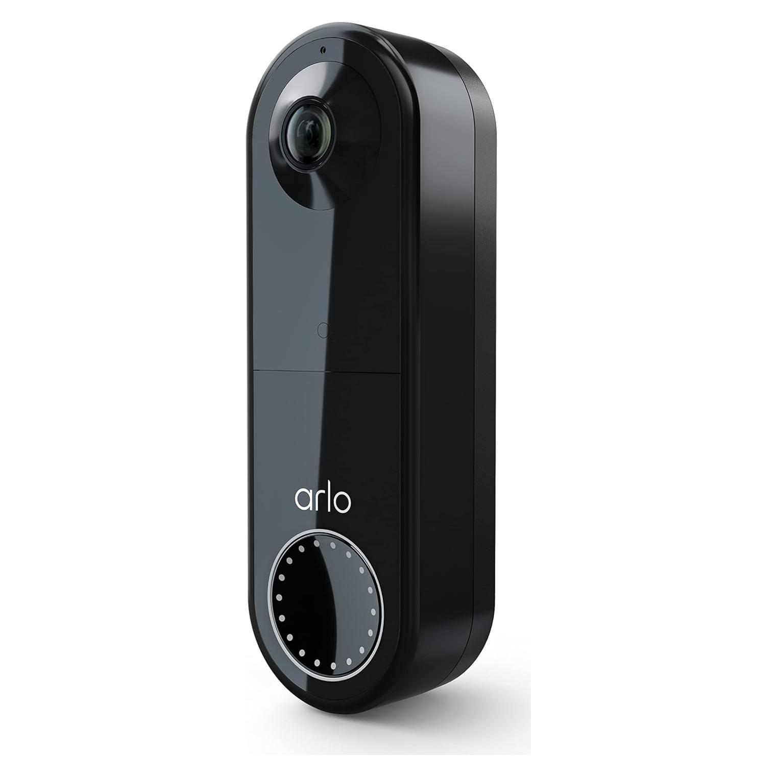 Timbre de Video Arlo AVD2001B HD Sin Cable 180° Negro