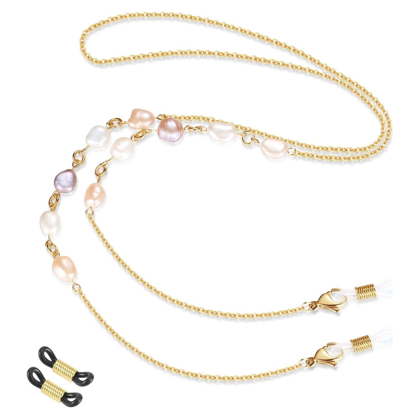 Cadena de Gafas SAM & LORI con Perlas y Beads Coloridos