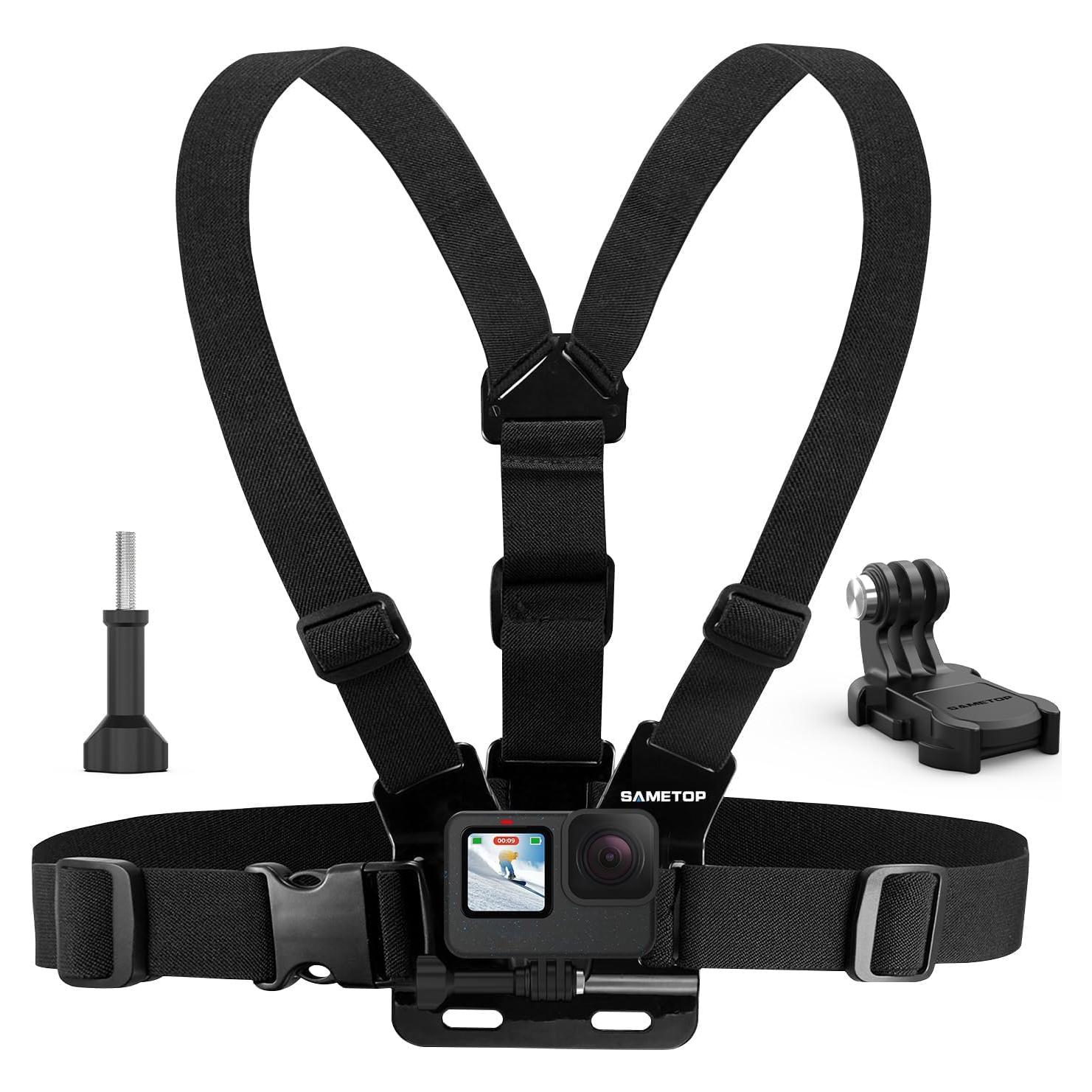 Arnés de Montaje en el Pecho Sametop para GoPro y Más