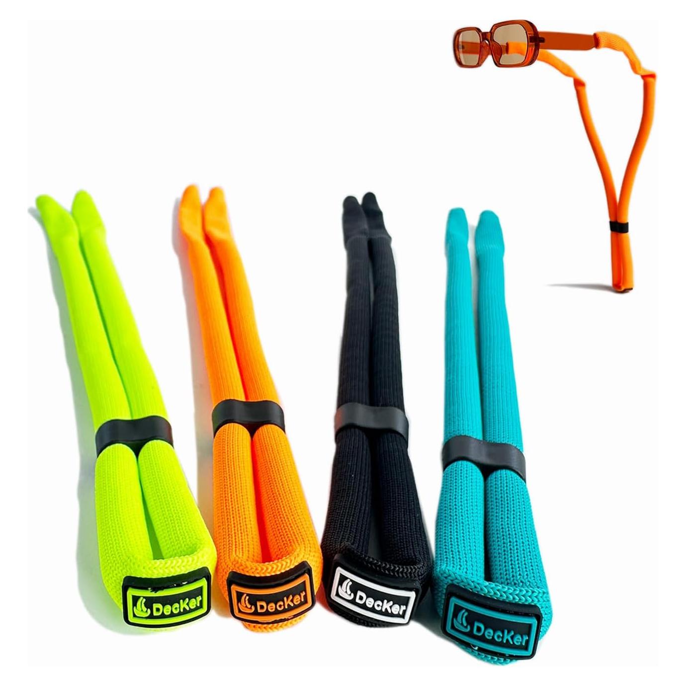 Correa Flotante para Gafas Decker Pack 4 Piezas Ajustable
