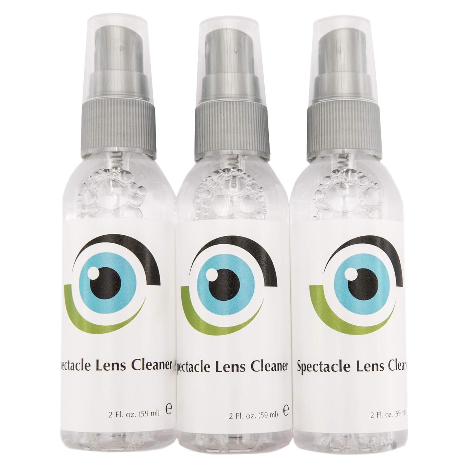 Limpiador de Lentes Líquido Leader 3 x 59ml - Sin Alcohol