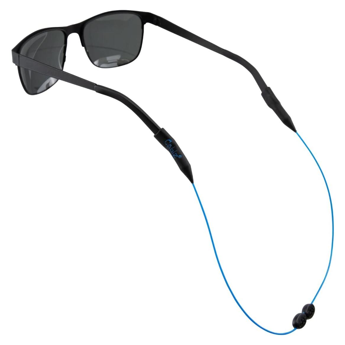 Cablz Monoz XL Retenedor de Gafas Ajustable Azul 35.56 cm
