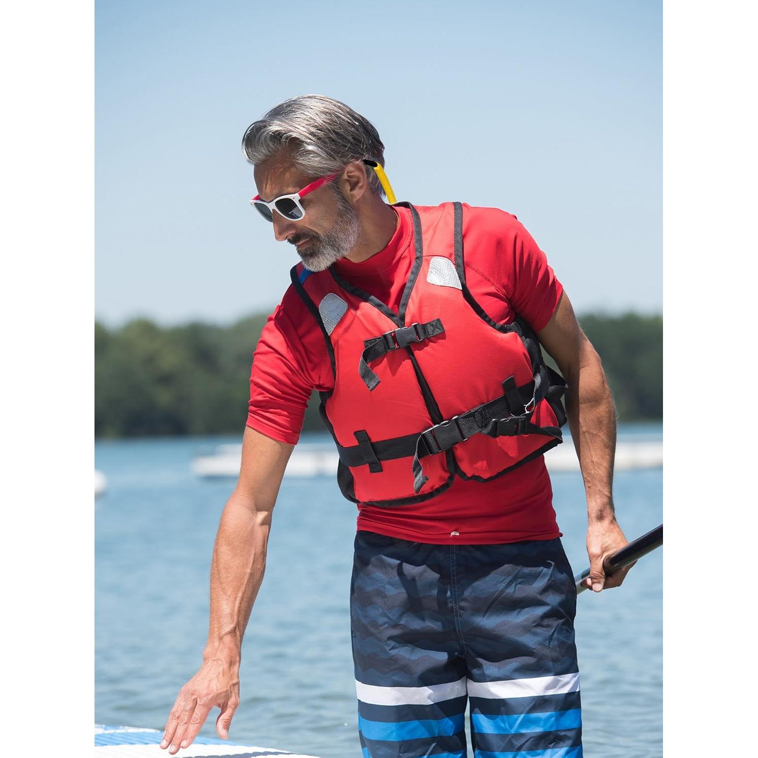 Paquete de 8 correas flotantes para gafas + 2 paños de limpieza