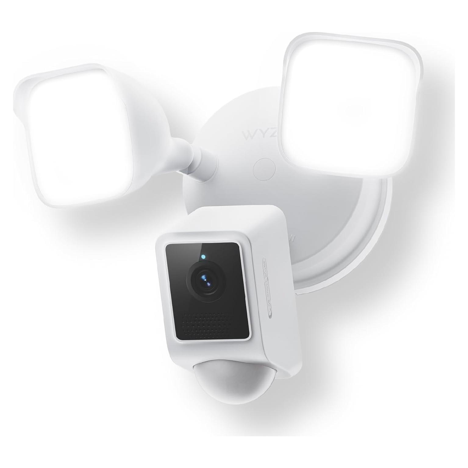 Cámara de Inundación WYZE v2 2K HD con Luz LED 2800 Lúmenes