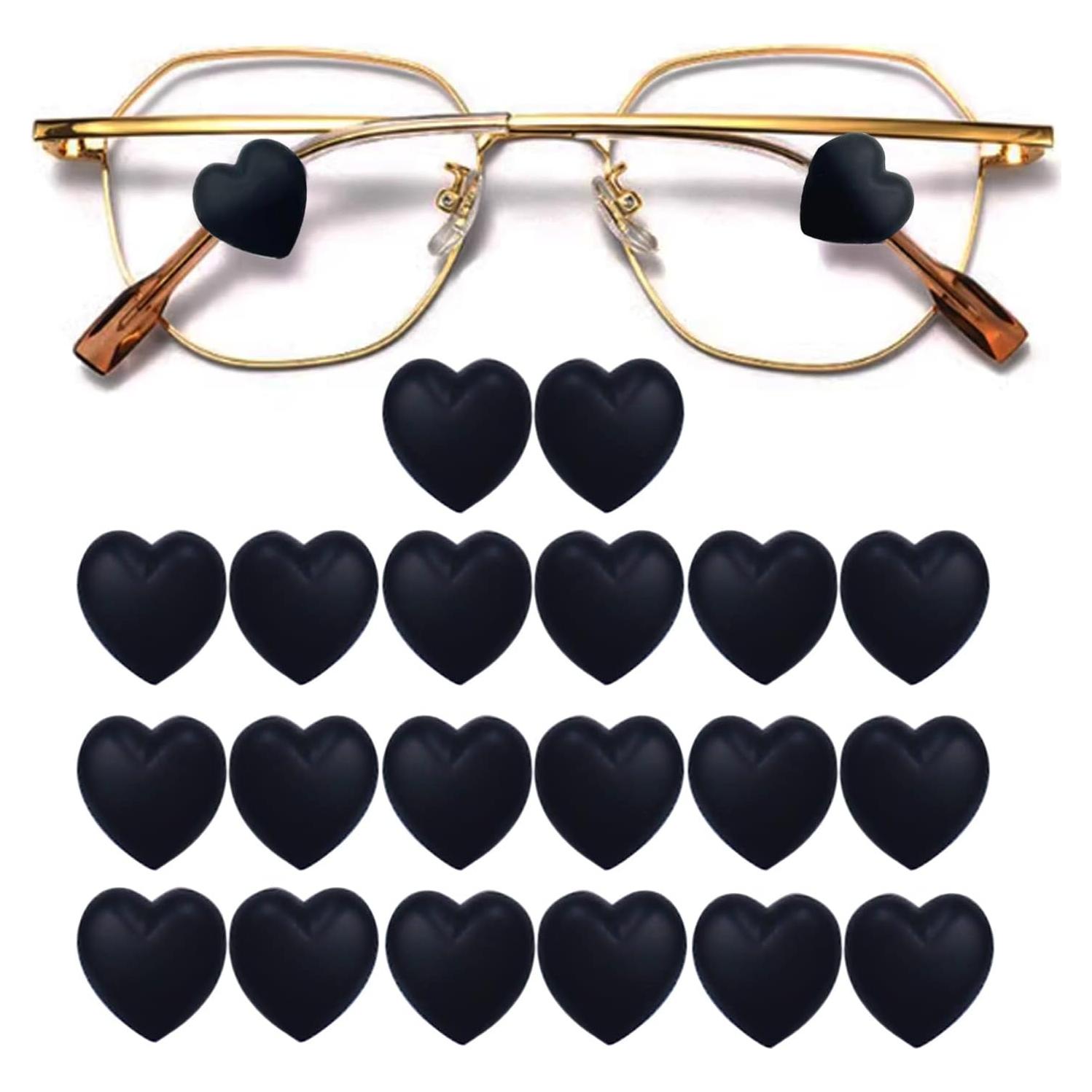 Ganchos para Gafas KECHIO Corazón Silicona Antideslizante