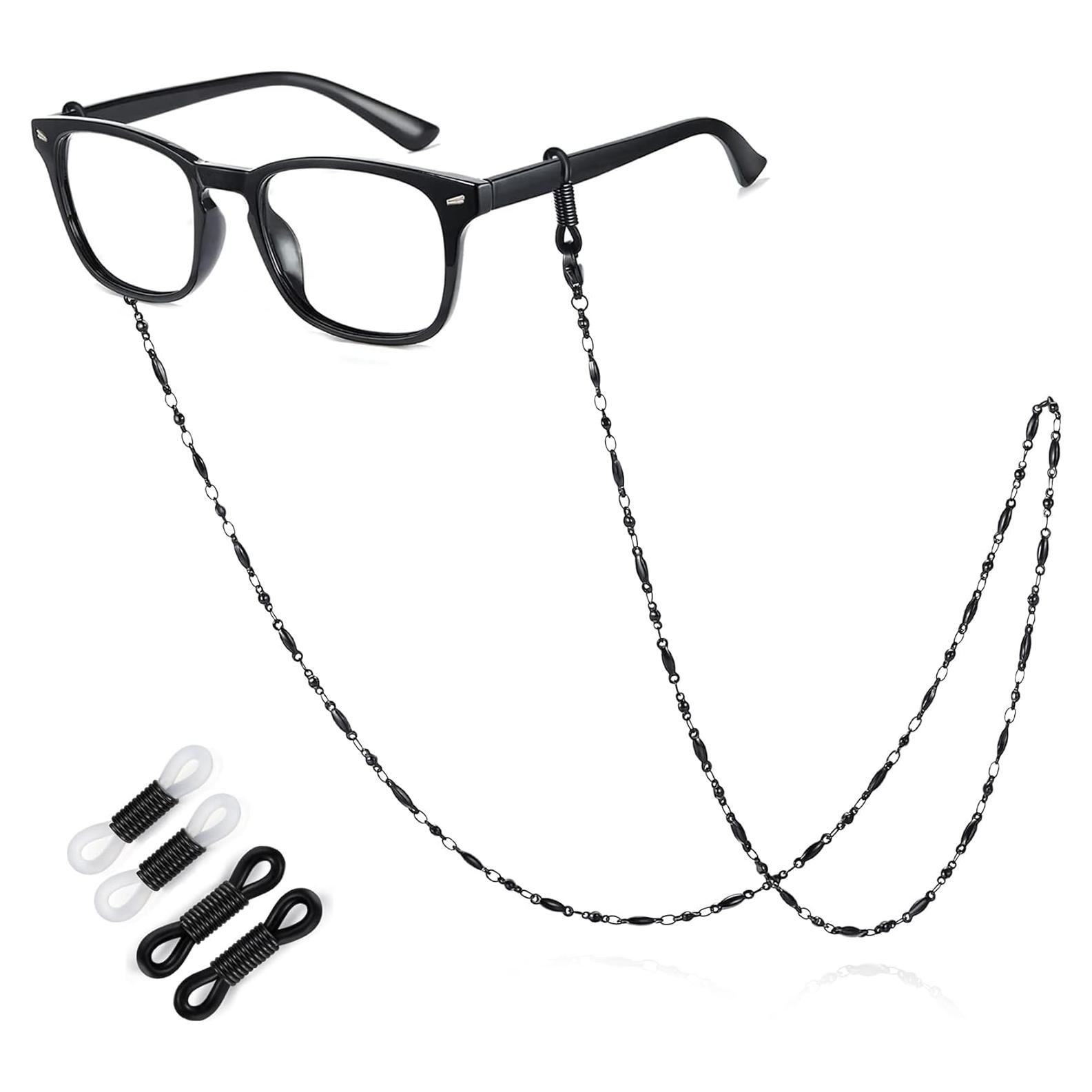 Cadena de Gafas SAM & LORI para Mujer - Plata/Oro/Negro