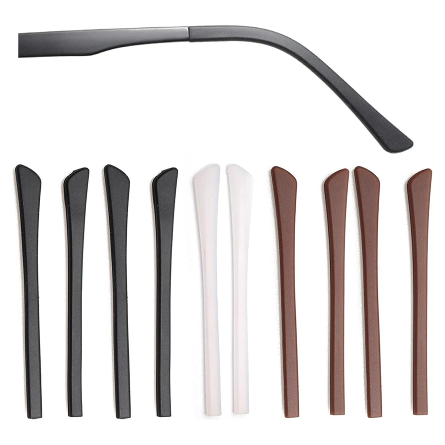 5 Pares Puntas Silicona Antideslizantes Gafas KECHIO