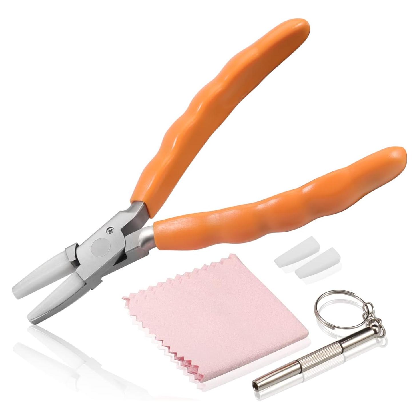 Alicates Planos LEONTOOL 15.24 cm Acero Inoxidable Ergonómico