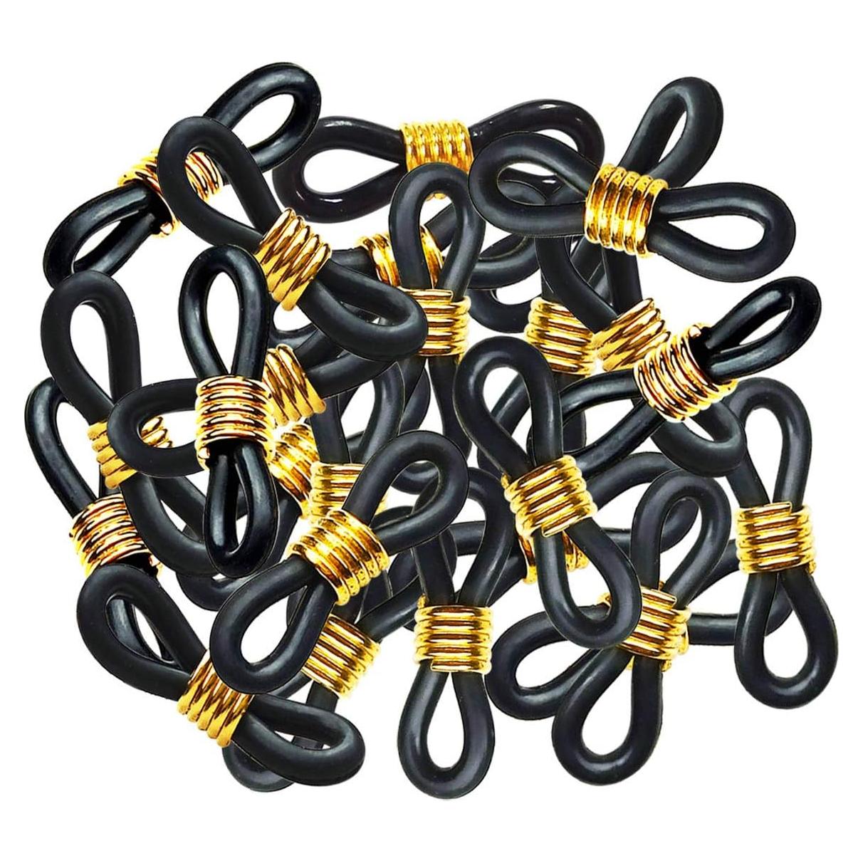 Conectores de Goma Ajustables TTSAM 40 Piezas para Gafas