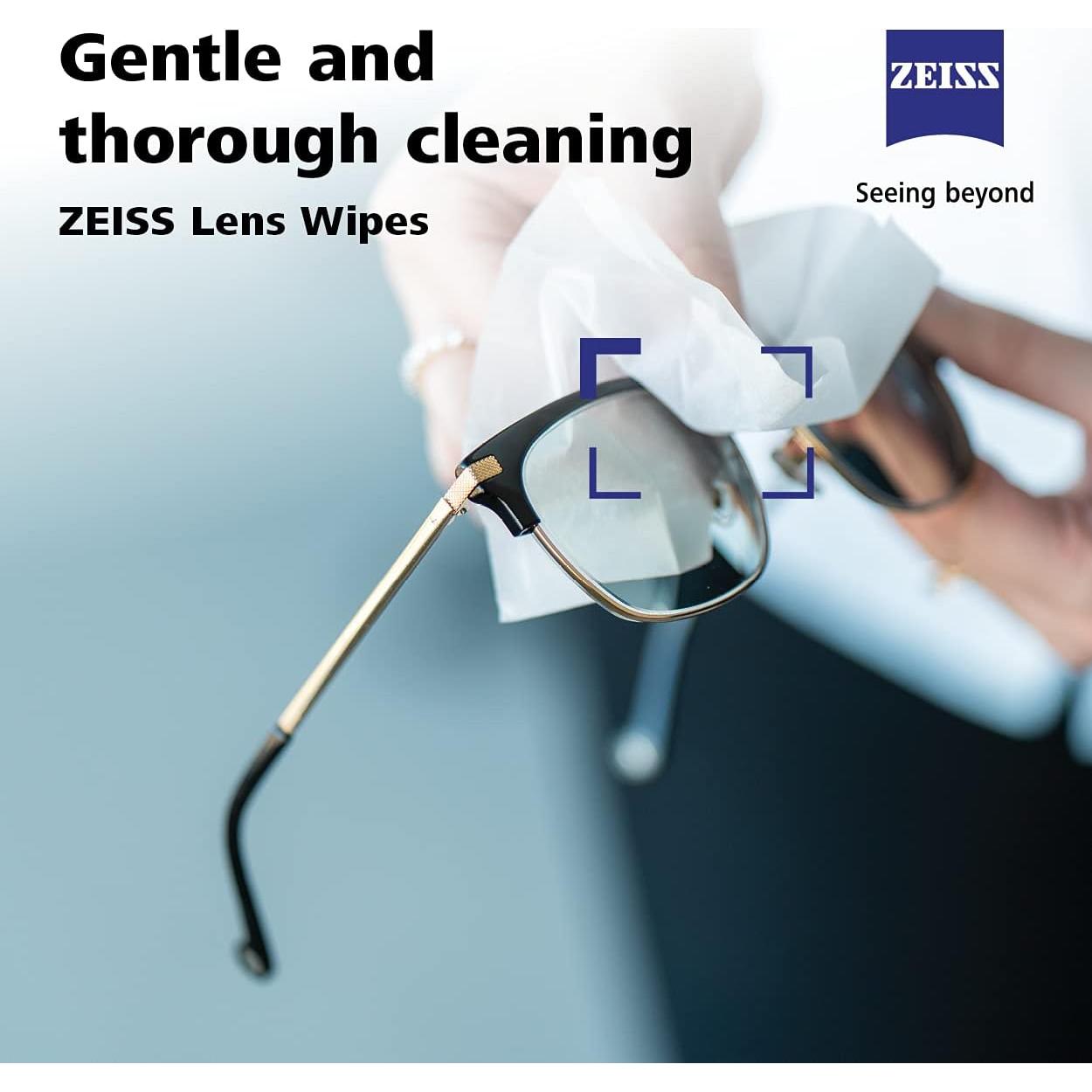 Toallitas de limpieza ZEISS 200 unidades para lentes ópticos