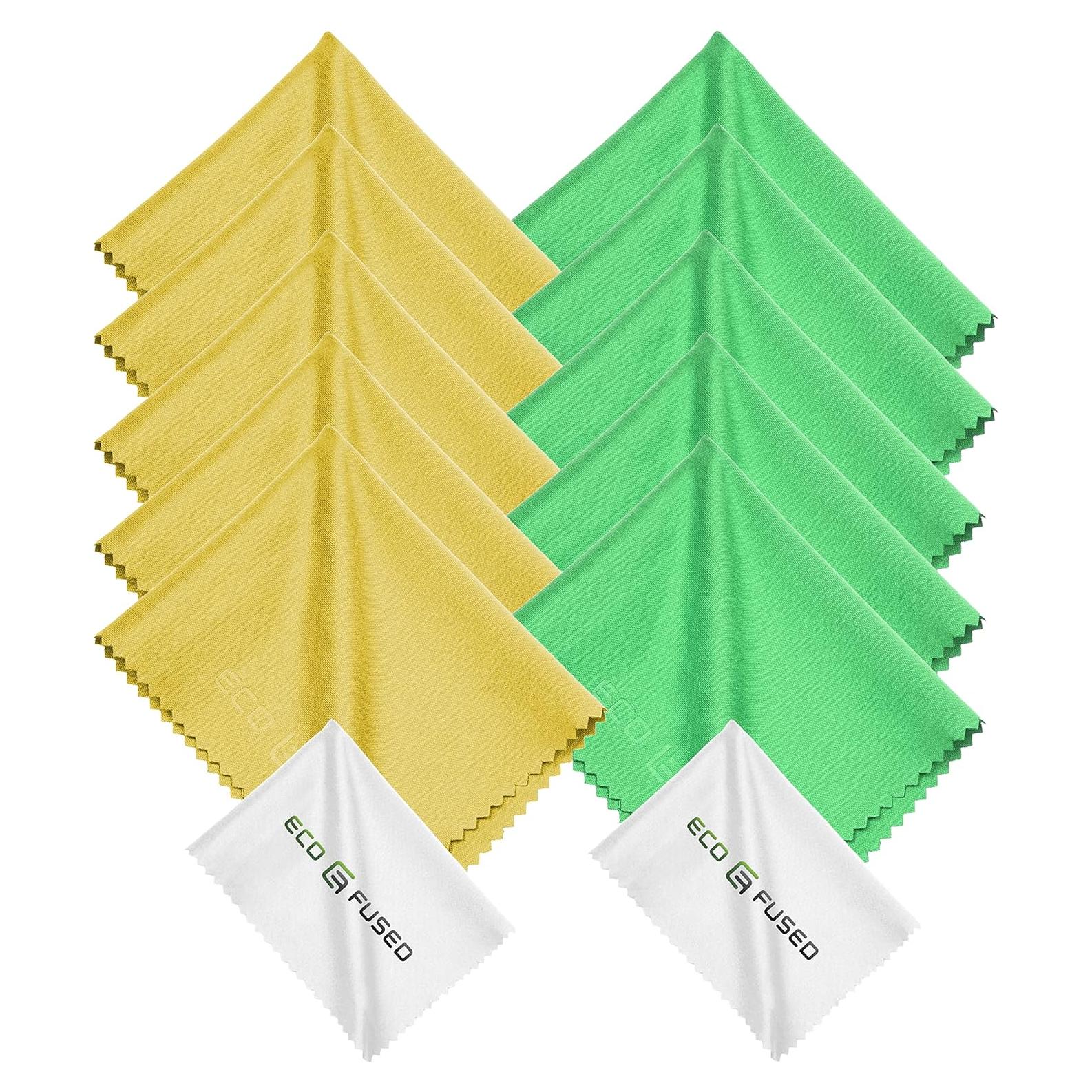 Paño de Microfibra Eco-Fused 12 Piezas para Pantallas