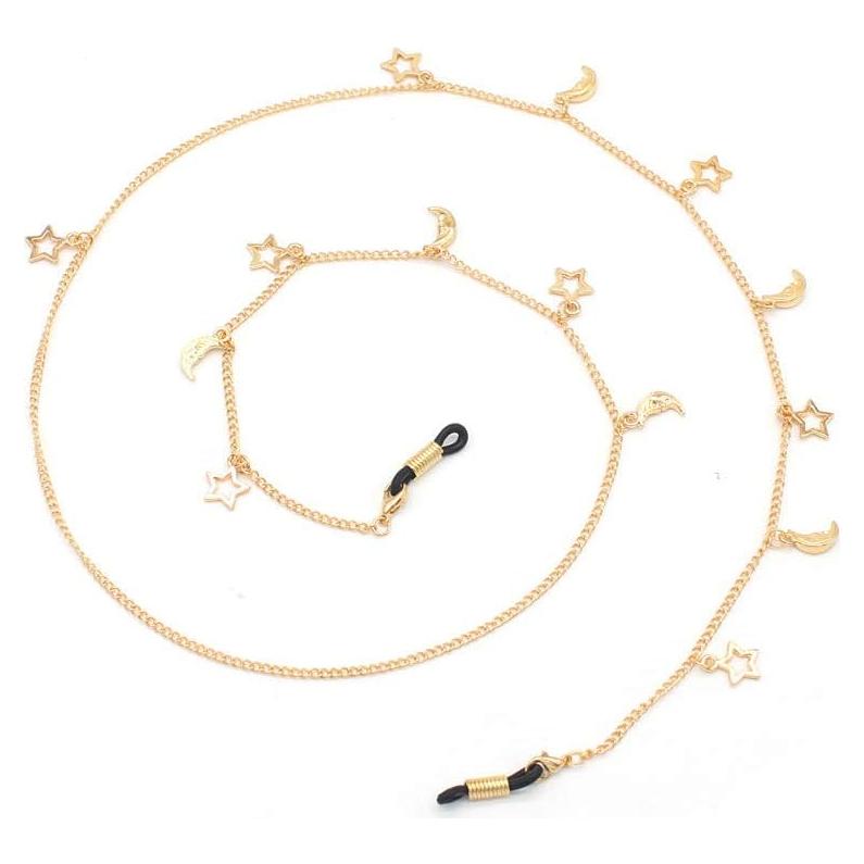 Soporte de Cadena de Gafas Metal Outman 69cm Diseño Retro