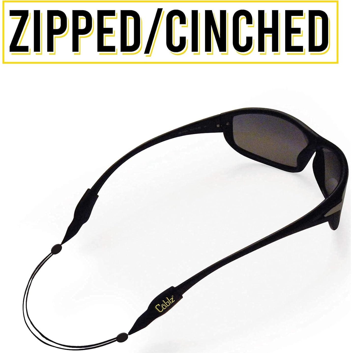 Soporte Ajustable para Gafas Cablz Zipz XL Negro 30,48 cm