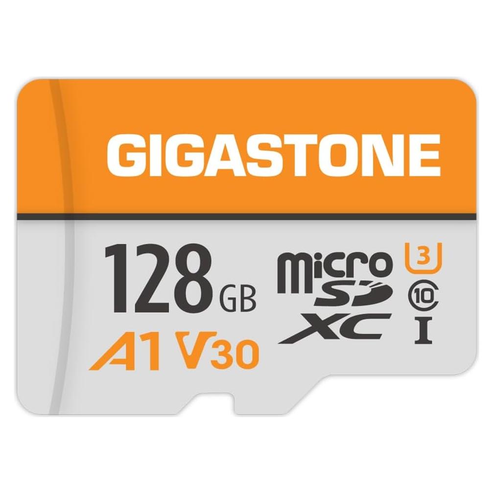 Tarjeta Micro SD 128GB Gigastone A1 V30 4K UHS-I Clase 10