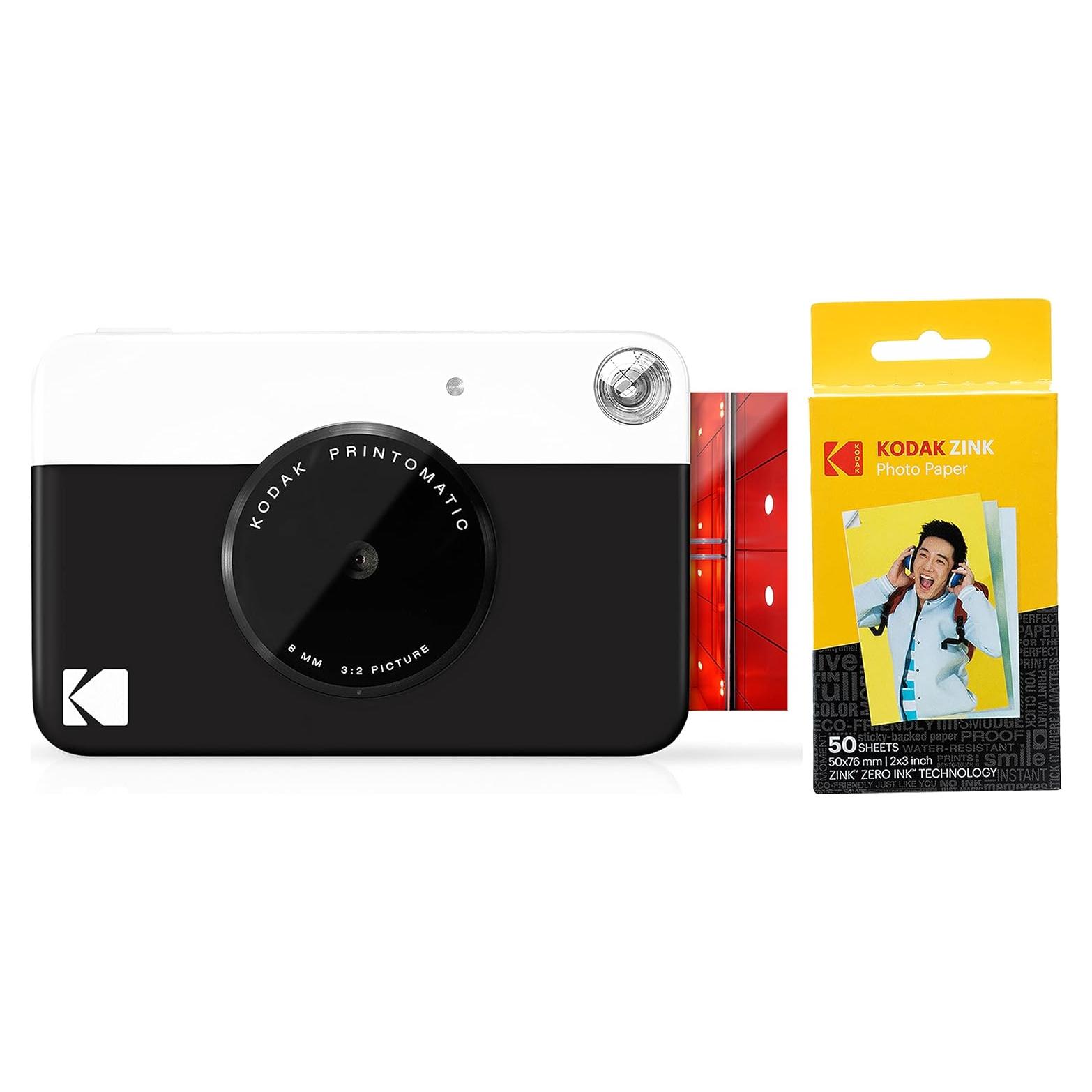 Cámara Digital Instantánea Kodak PRINTOMATIC 10MP + 50 Hojas