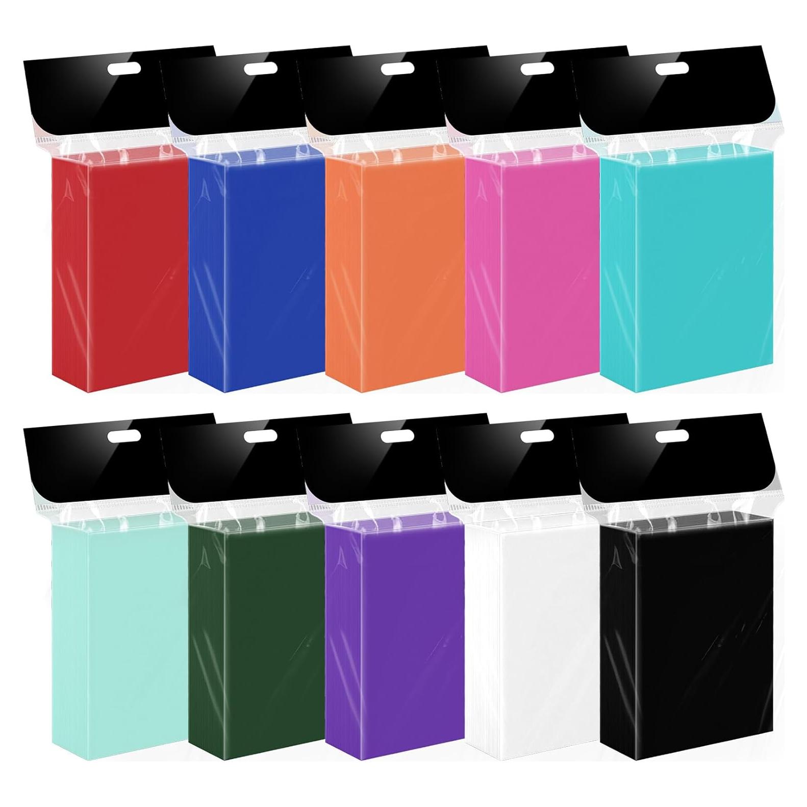 Mangas de cartas Fabmaker 1000 protectores 66x91mm mate