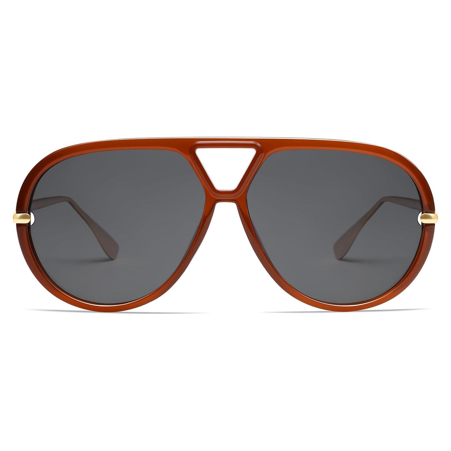 Gafas de sol aviador polarizadas VANLINKER retro UV400