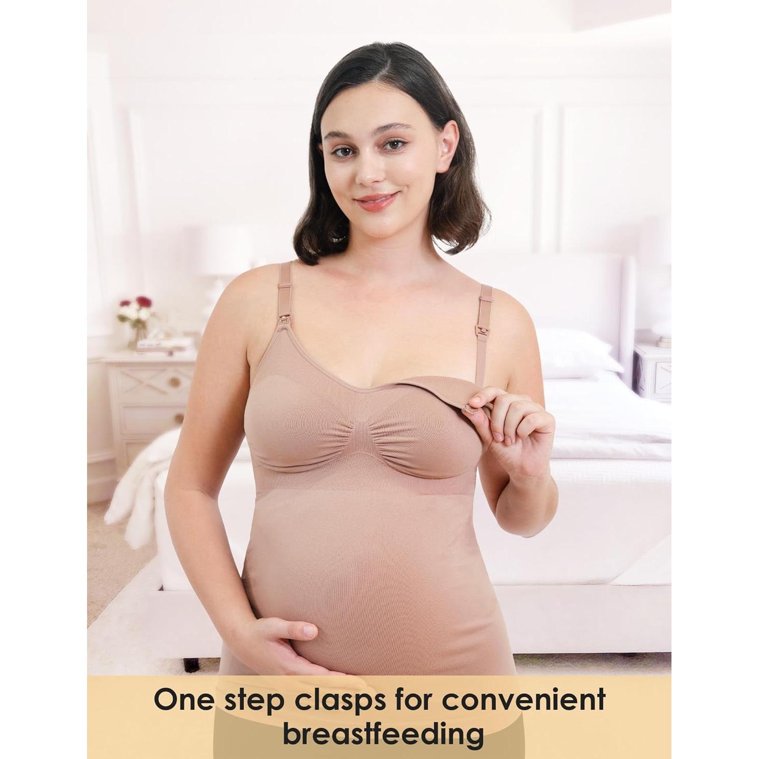 Camiseta de Lactancia HOFISH Sin Relleno X-Large Negra