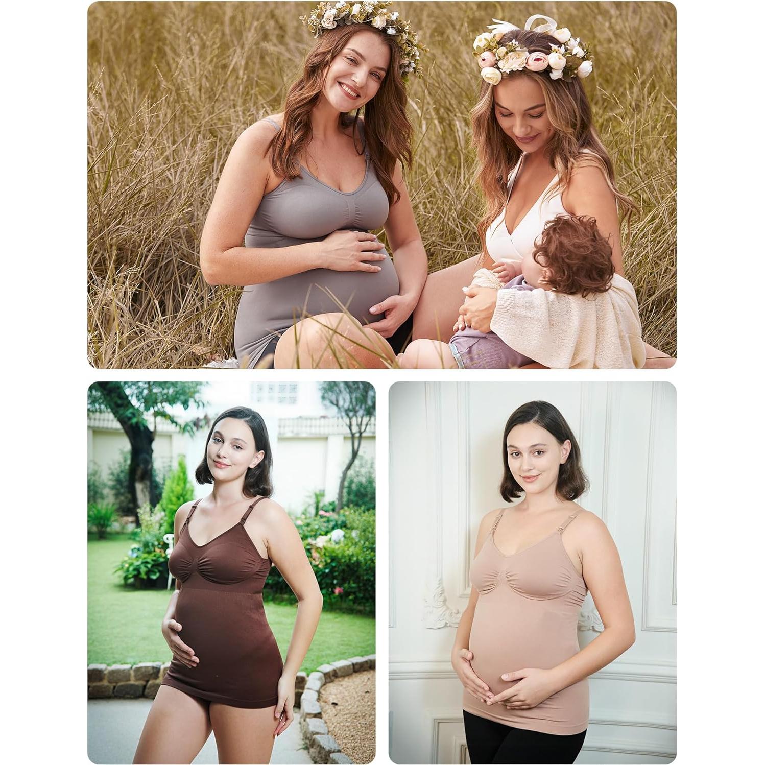 Camiseta de Lactancia HOFISH Sin Relleno X-Large Negra