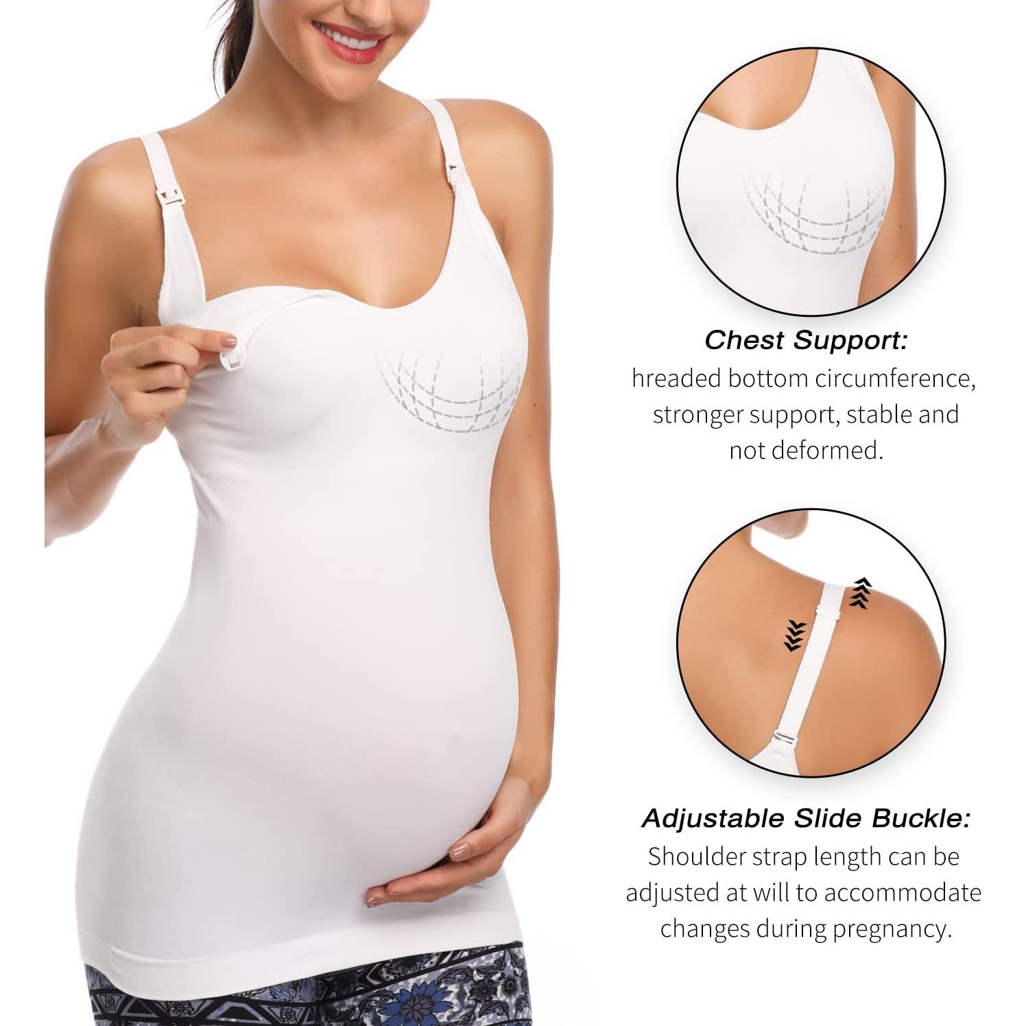 Camisetas de Lactancia BHRIWRPY - Suave y Cómoda para Mamás