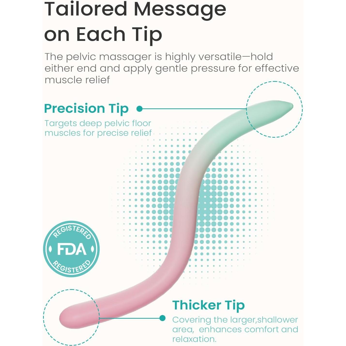 Bastón de Masaje Perineal GROWNSY para Embarazo y Postparto