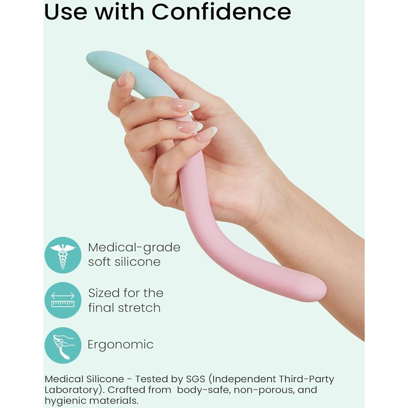 Bastón de Masaje Perineal GROWNSY para Embarazo y Postparto