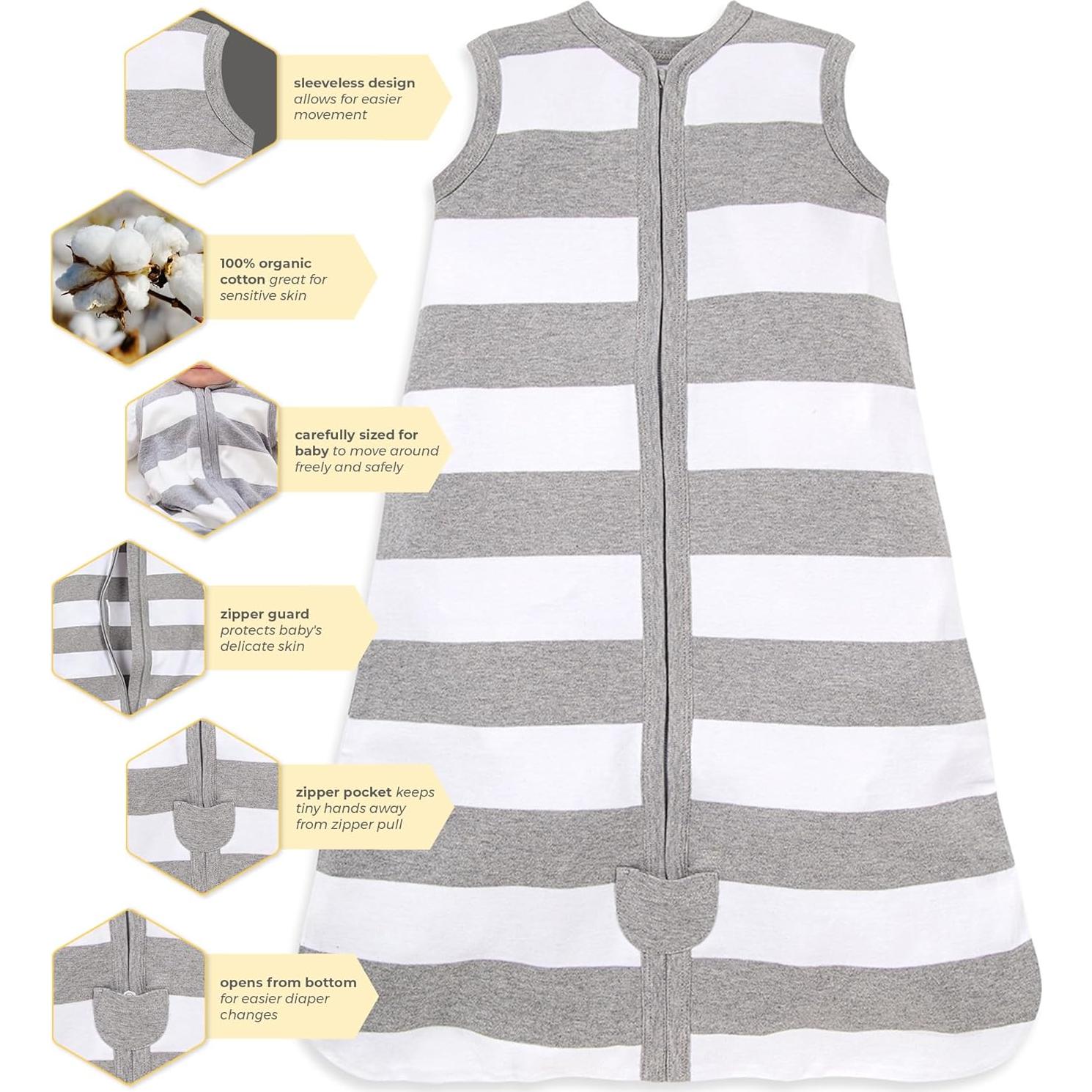 Manta Portátil Beekeeper Burt's Bees para Bebés 100% Algodón