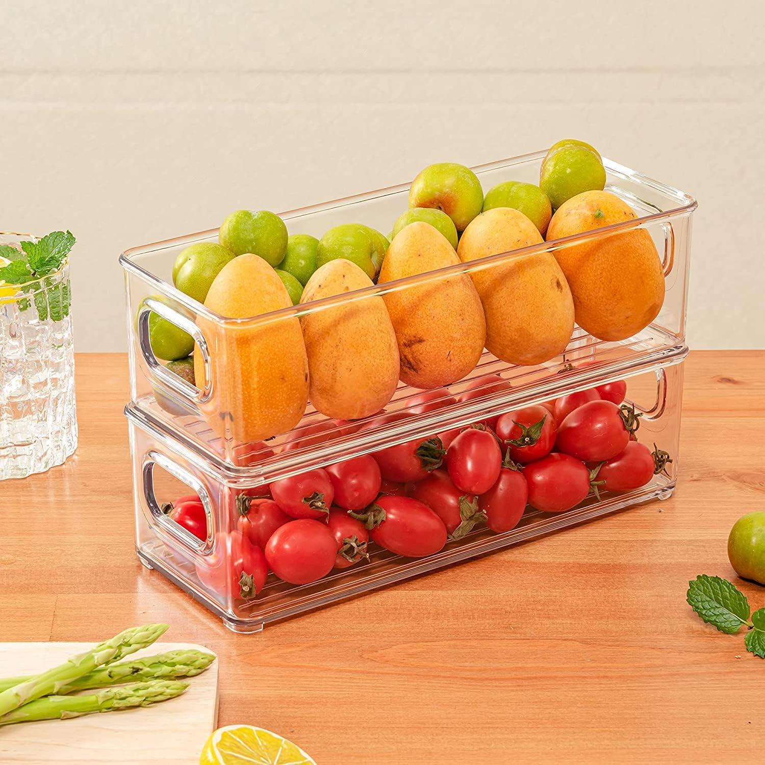 Contenedor de Almacenamiento Apilable mDesign - 4 Unidades 16L