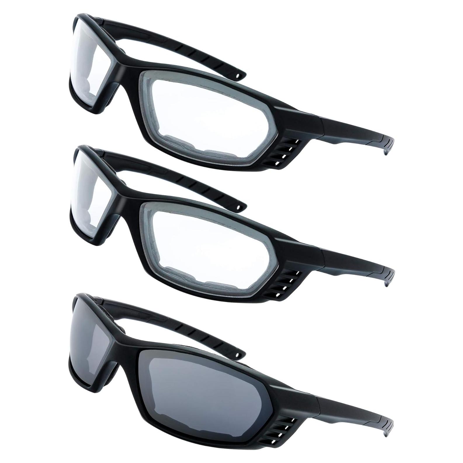 Gafas de Motocicleta The Fresh FR13 UV400 Acolchadas 3 Pares