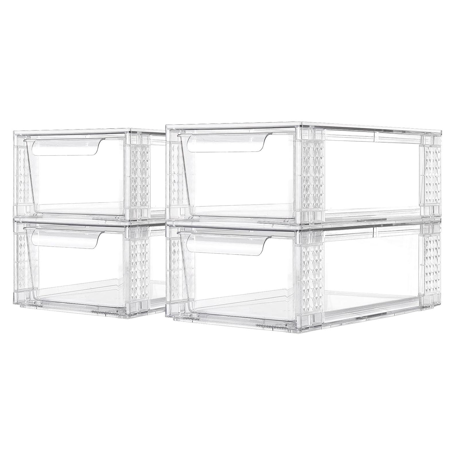 Cajones de Almacenamiento Apilables Zero Zoo - 4 Unidades 10 cm H