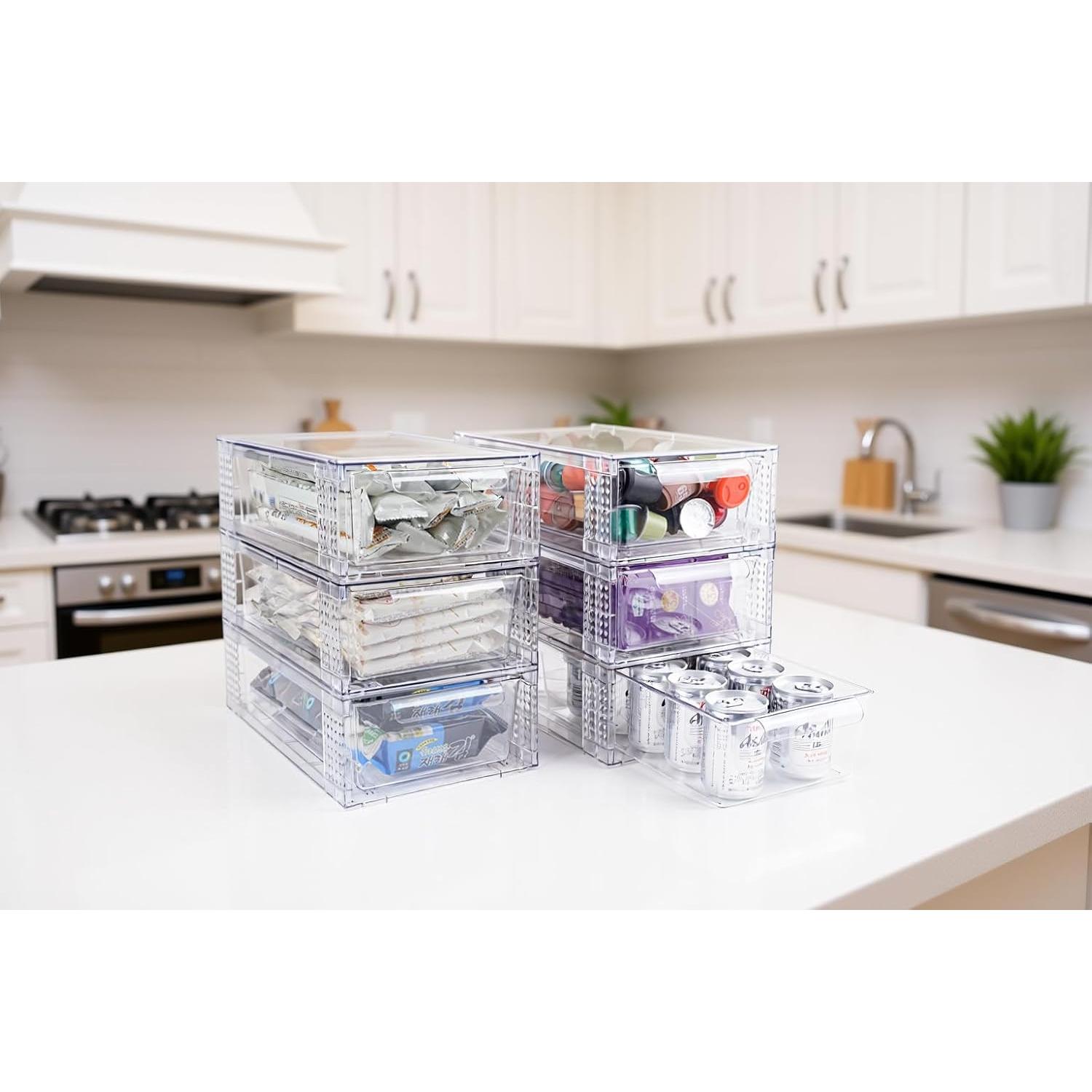 Cajones de Almacenamiento Apilables Zero Zoo - 4 Unidades 10 cm H