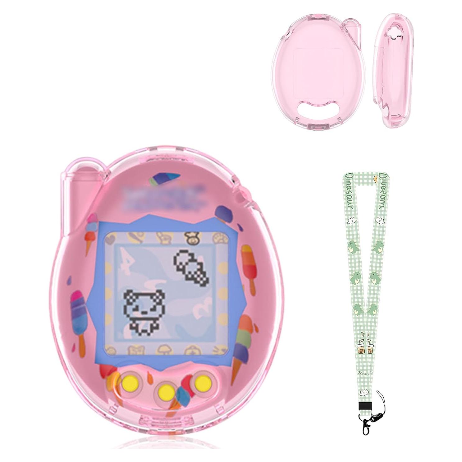 Funda Protectora KONXISA para Tamagotchi Connection Rosa