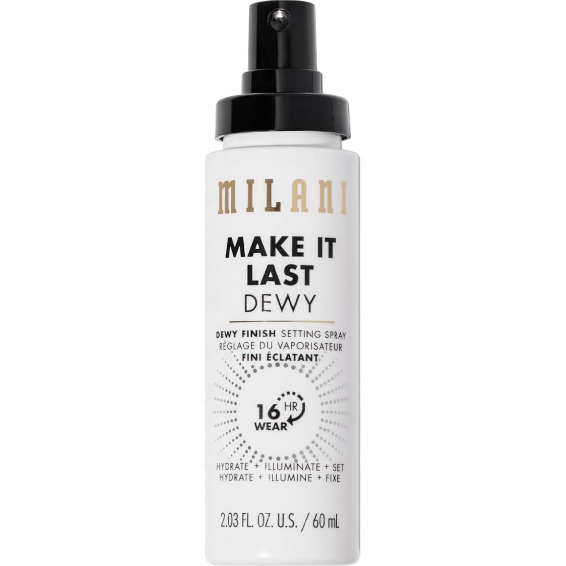 Spray Fijador de Maquillaje Milani Make It Dewy 60 ml