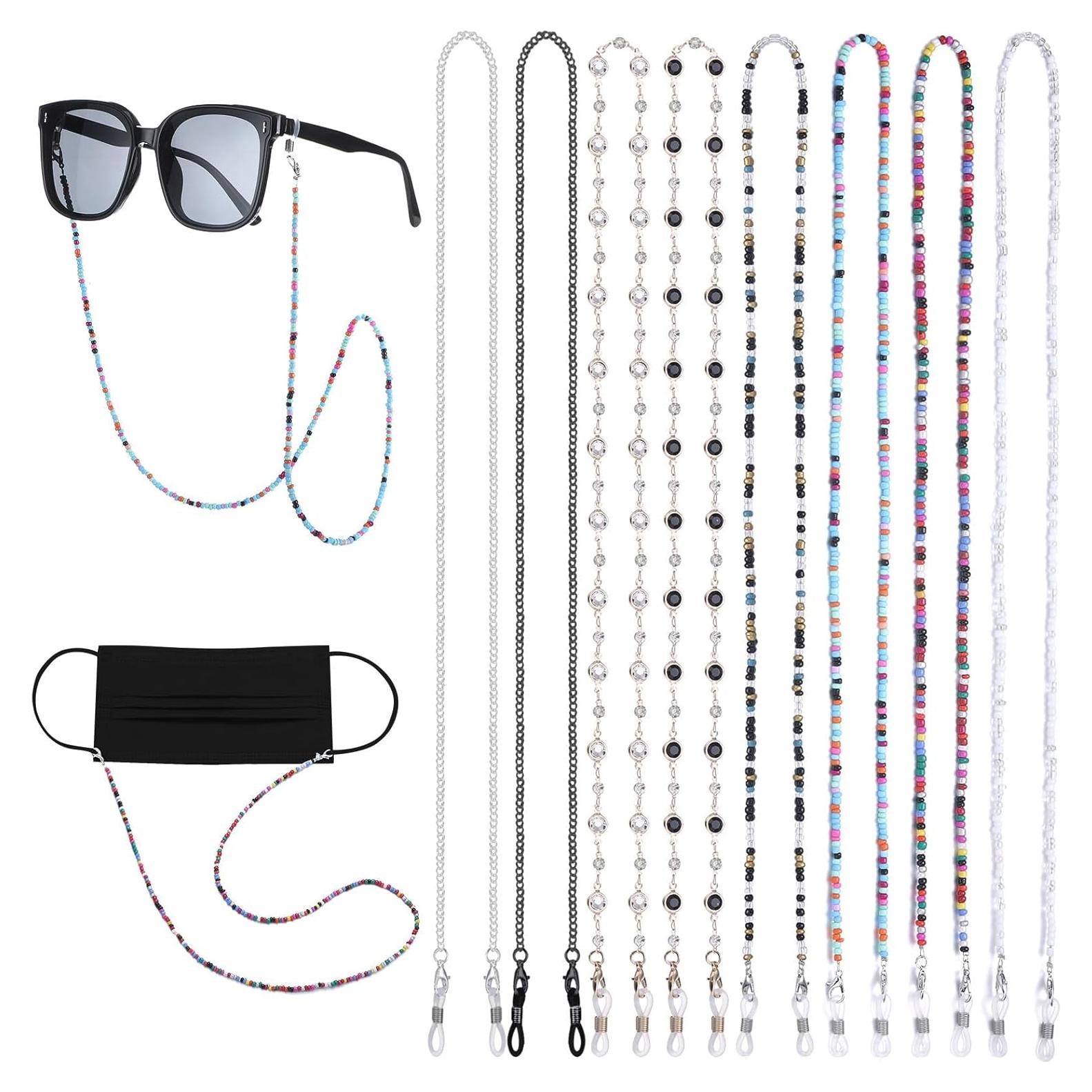 Cadena para Gafas Frienda 8 Piezas Elegante y Versátil