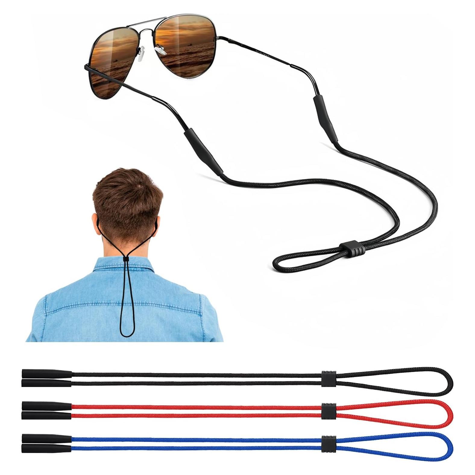 Correa Ajustable para Gafas - 3 Pcs - Suave y Cómoda