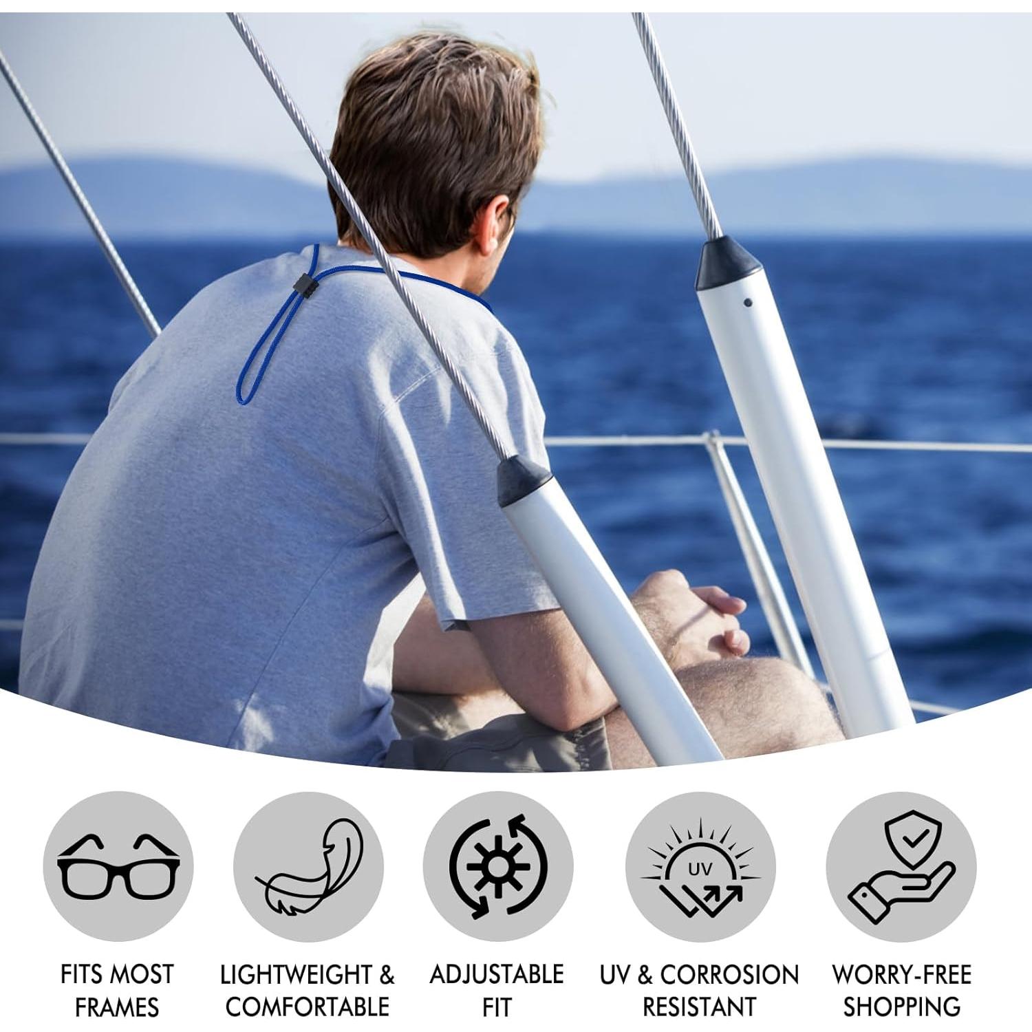 Correa Ajustable para Gafas - 3 Pcs - Suave y Cómoda