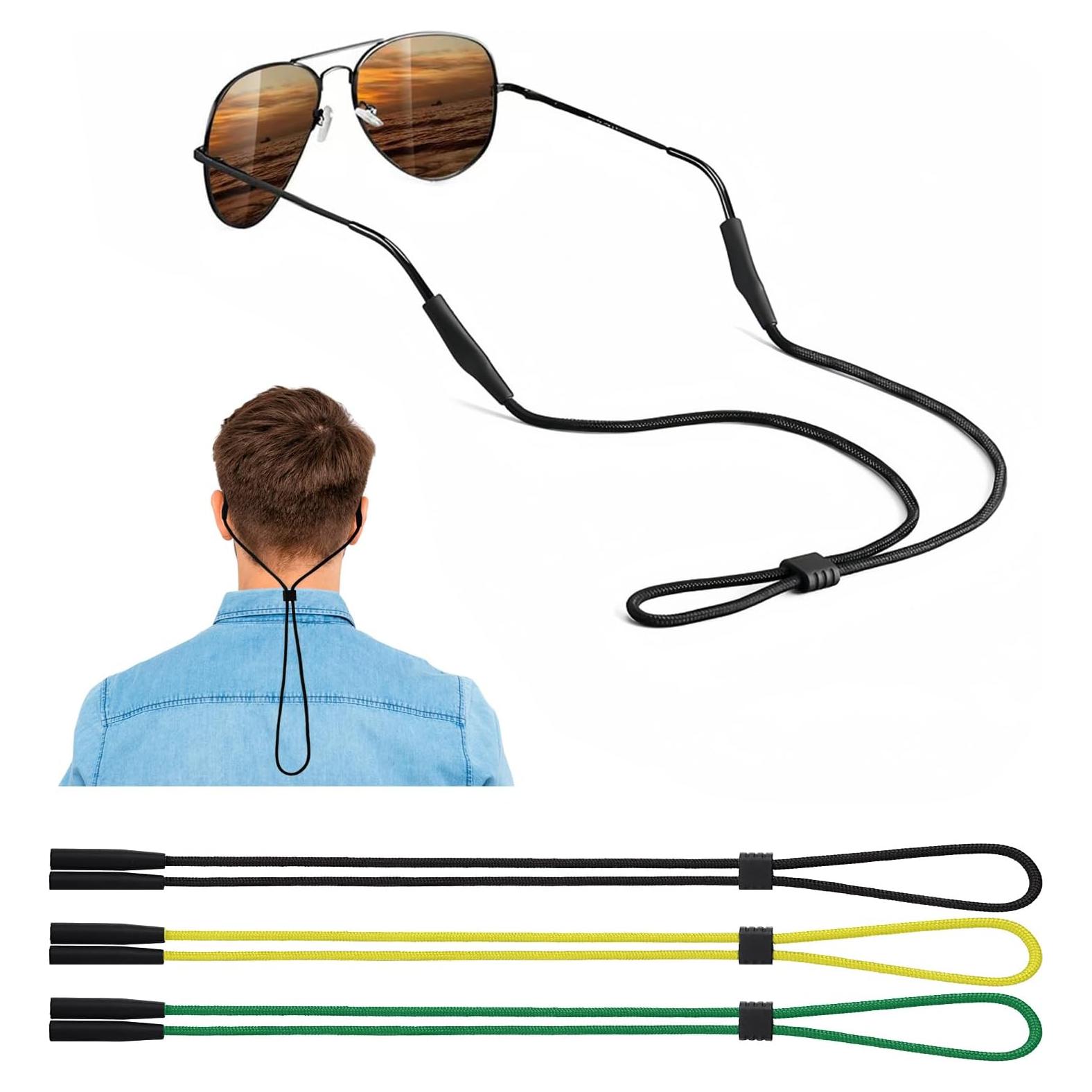 Correa Ajustable para Gafas - 3 Pcs - Suave y Cómoda