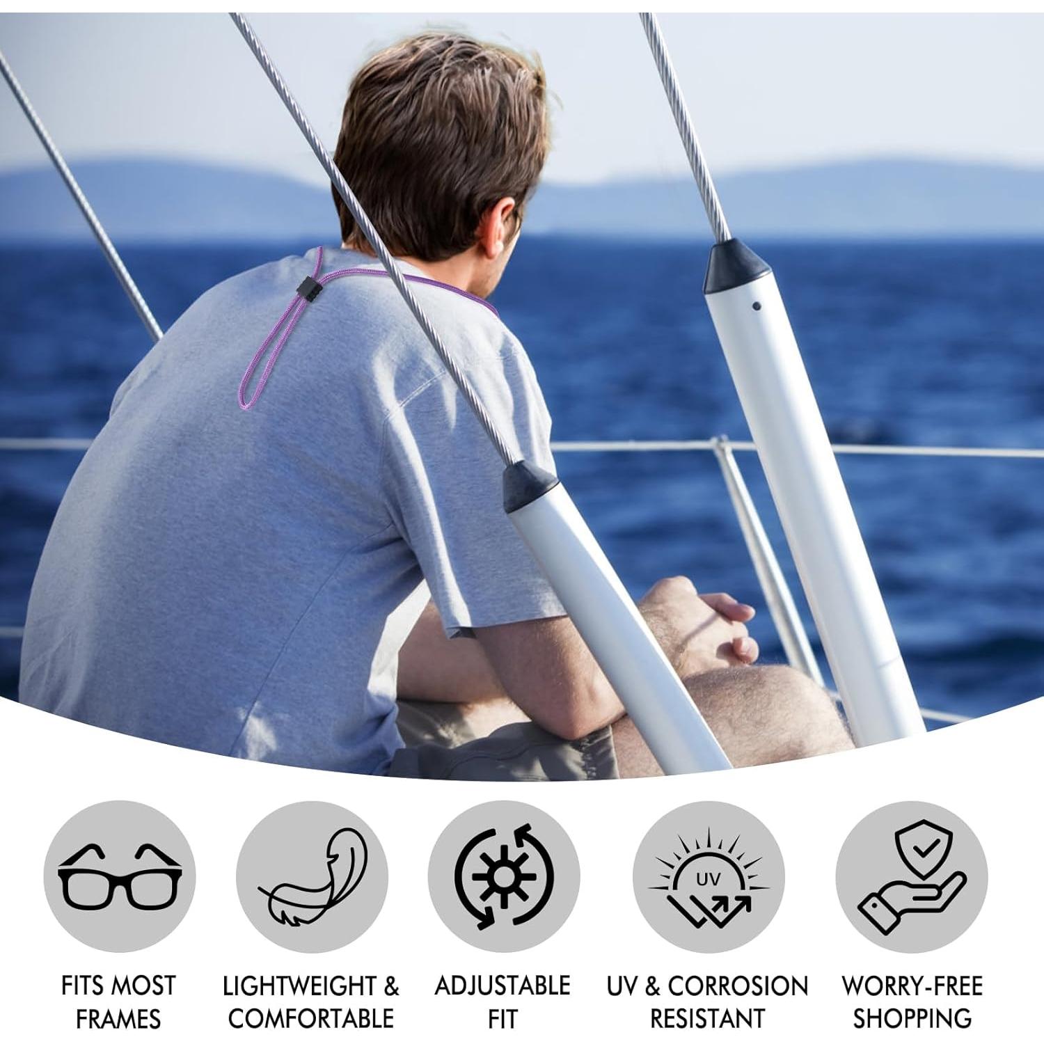 Correa Ajustable para Gafas - 3 Pcs - Suave y Cómoda