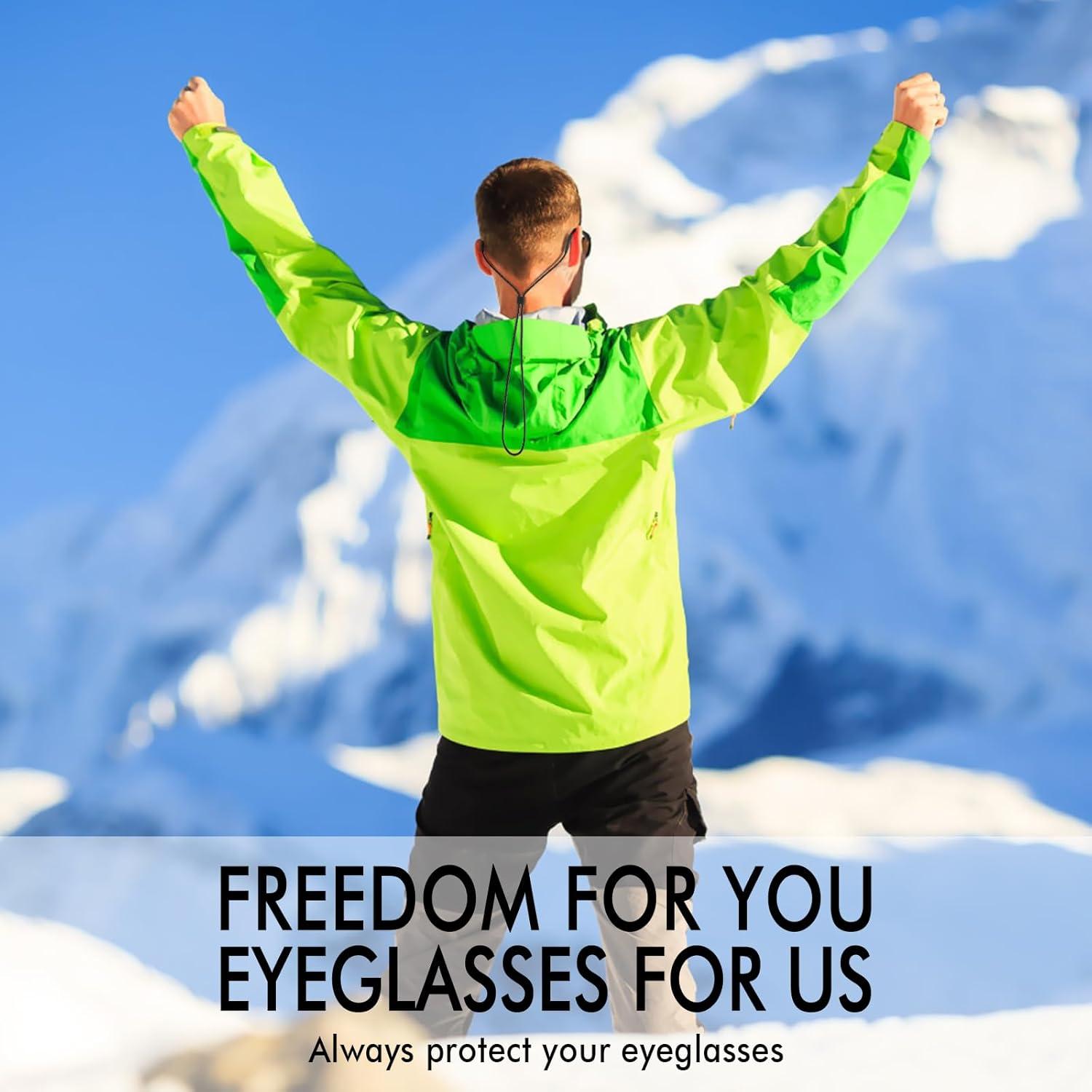 Correa Ajustable para Gafas - 3 Pcs - Suave y Cómoda