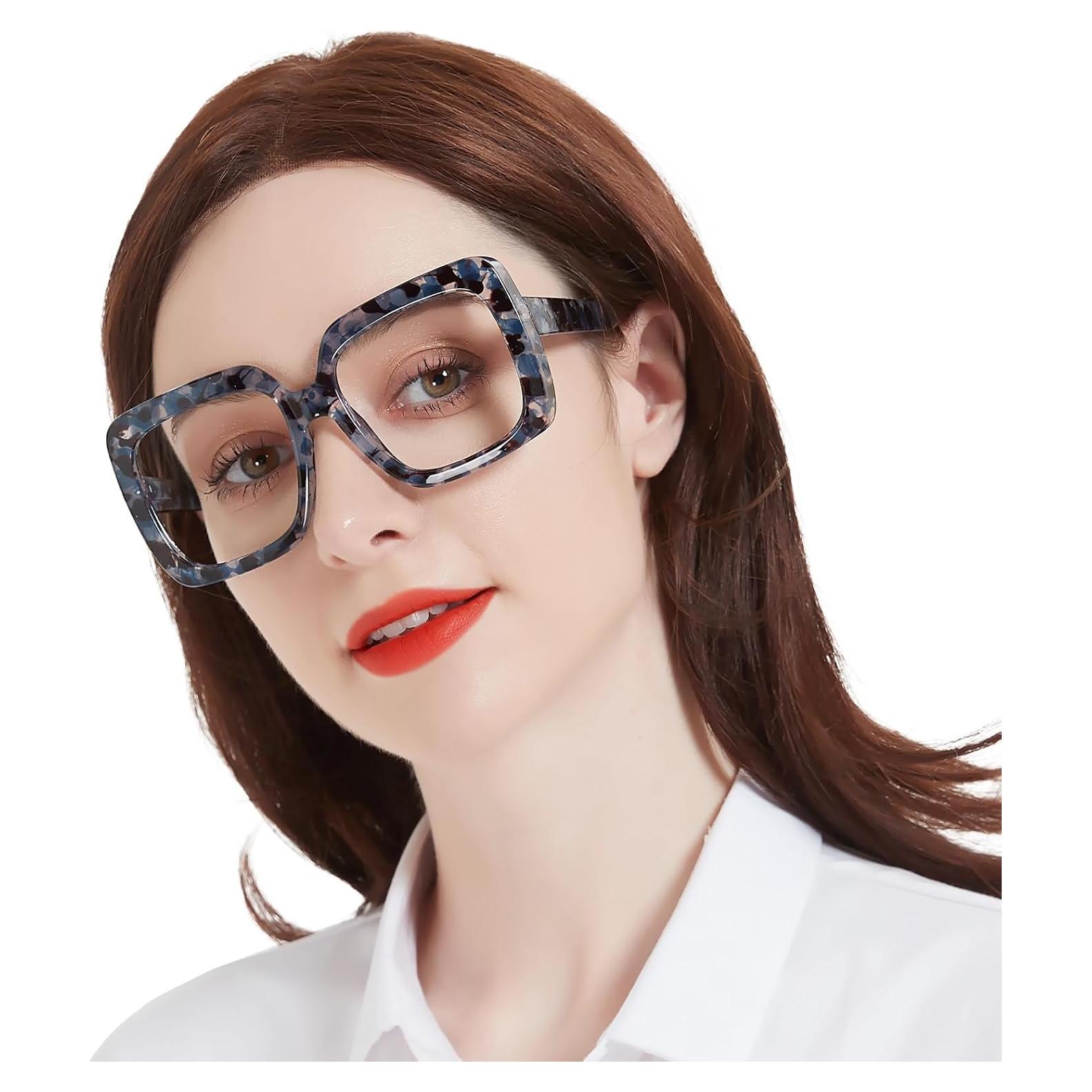 OCCI CHIARI Lentes de Lectura Grandes 2.5x para Mujeres