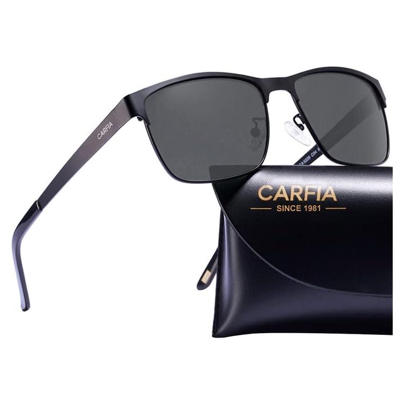 Gafas de sol CARFIA metal polarizadas UV400 para hombres