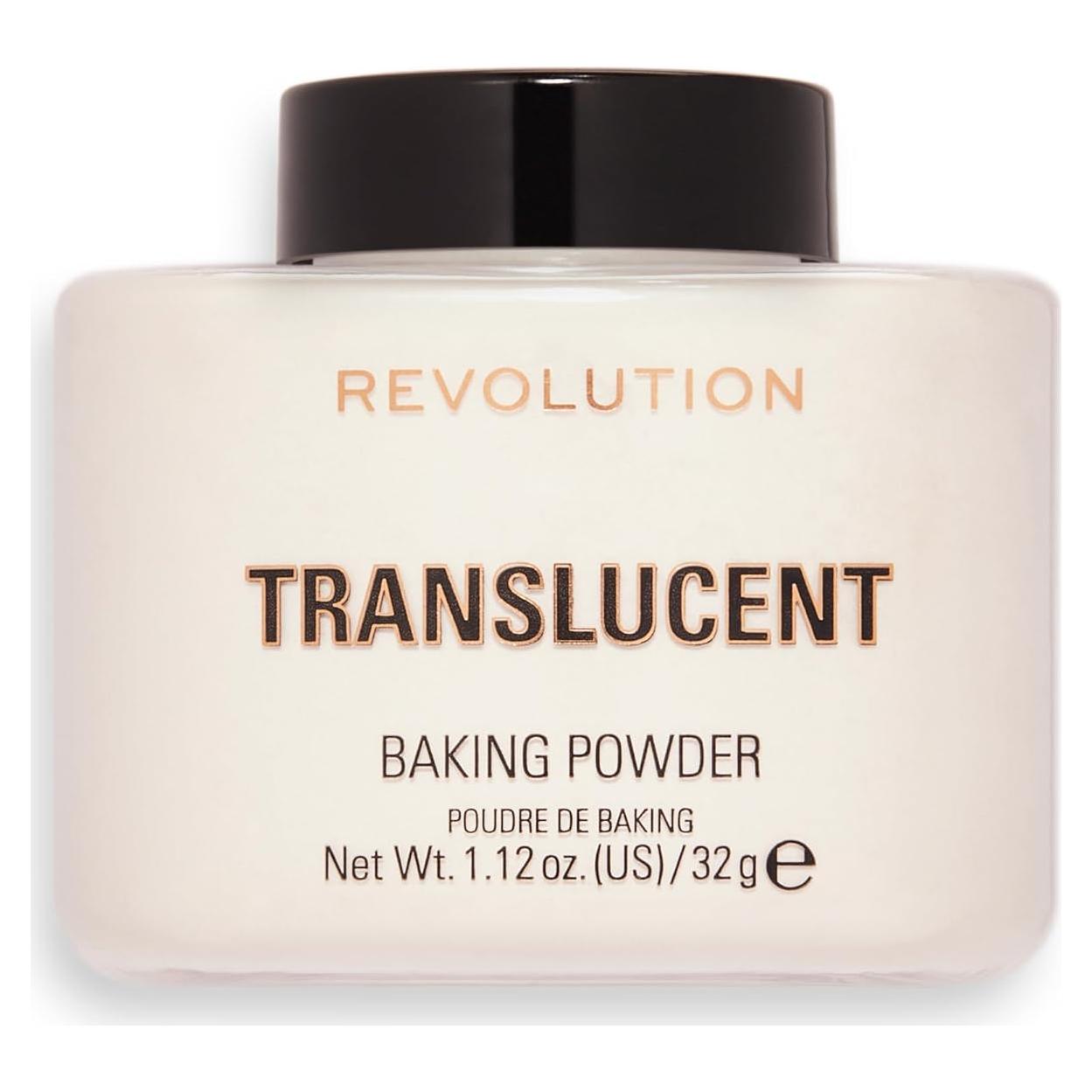 Polvo Suelto Fijador de Maquillaje Revolución Translúcido 32 g