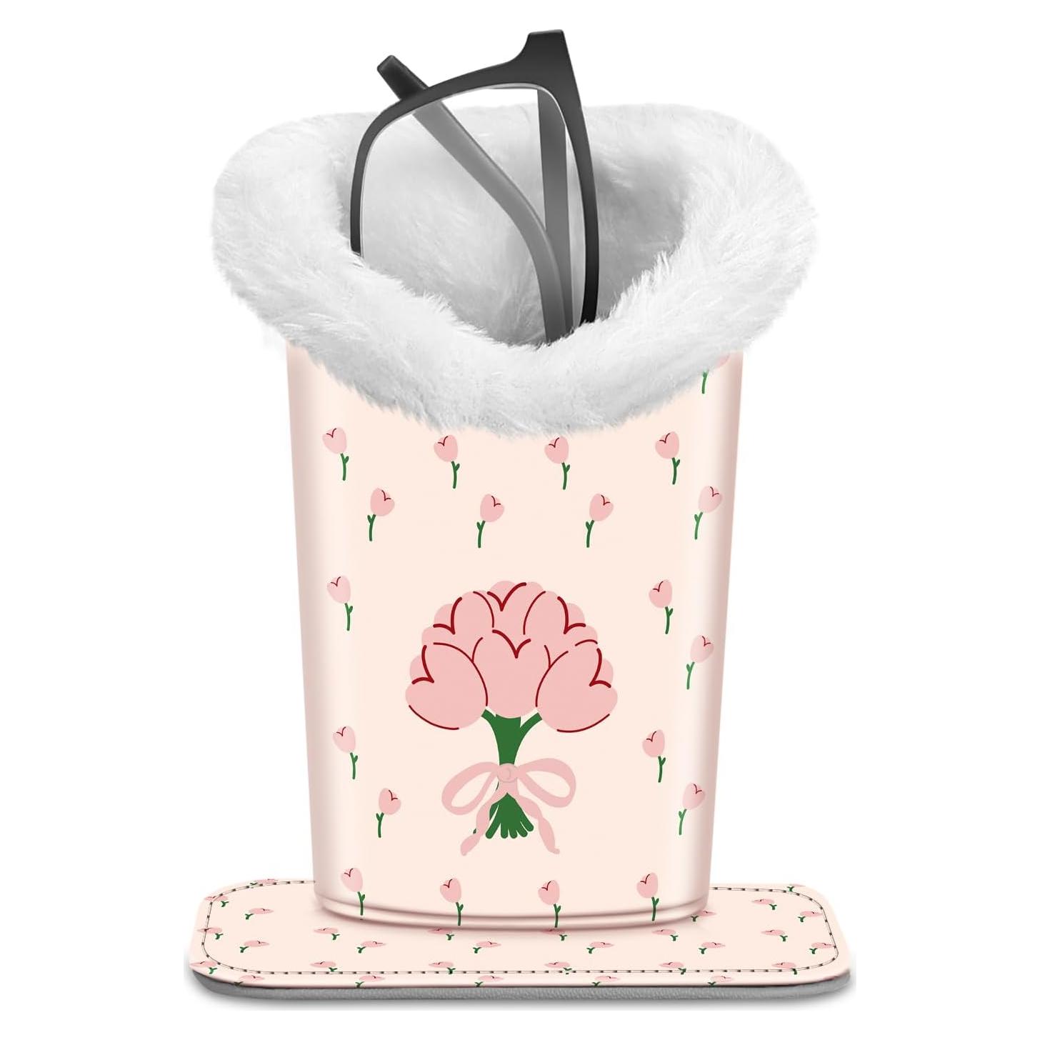 Soporte de Gafas Fintie con Forro de Felpa - Organizador Antirayaduras