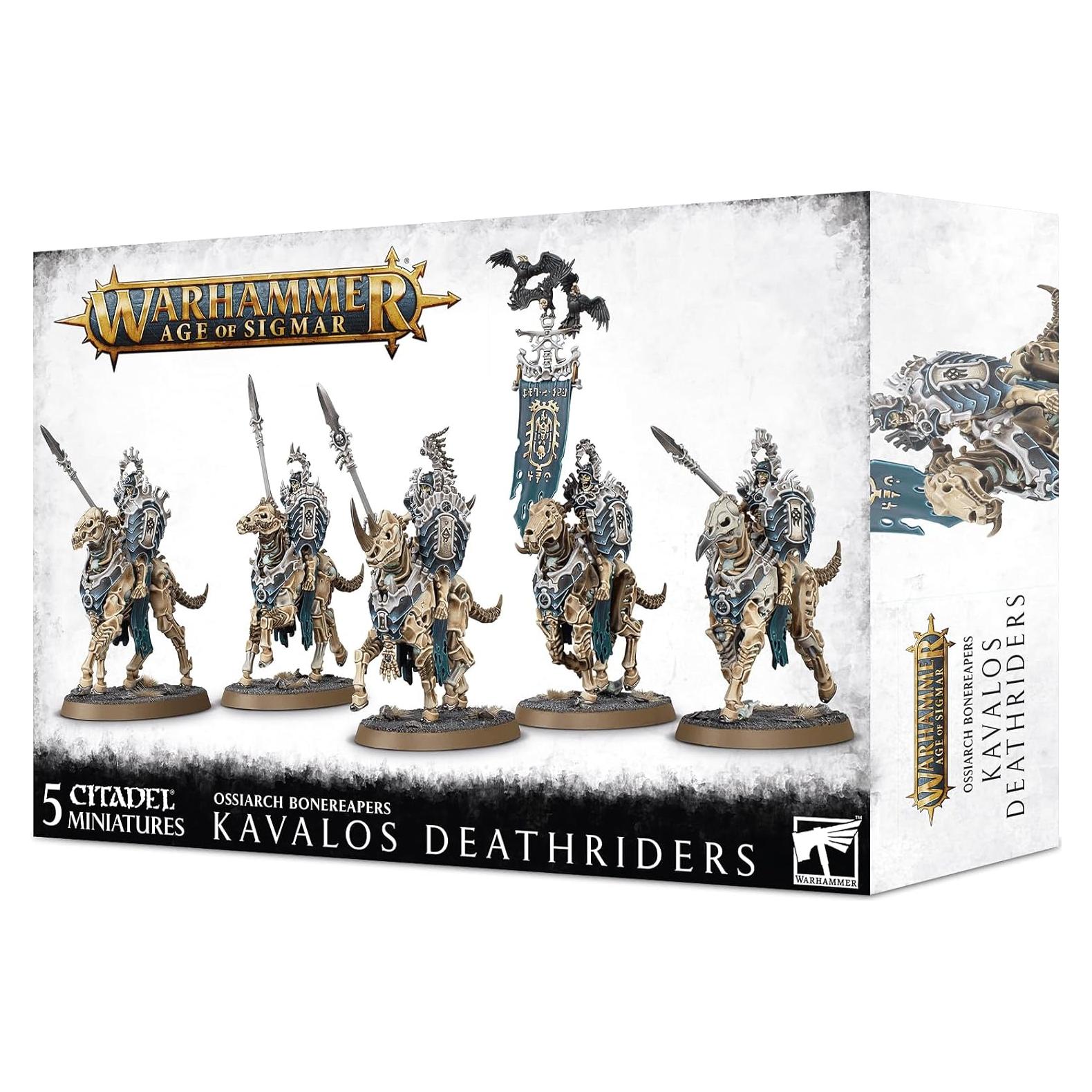 Miniaturas Kavalos Deathriders - Warhammer Age of Sigmar