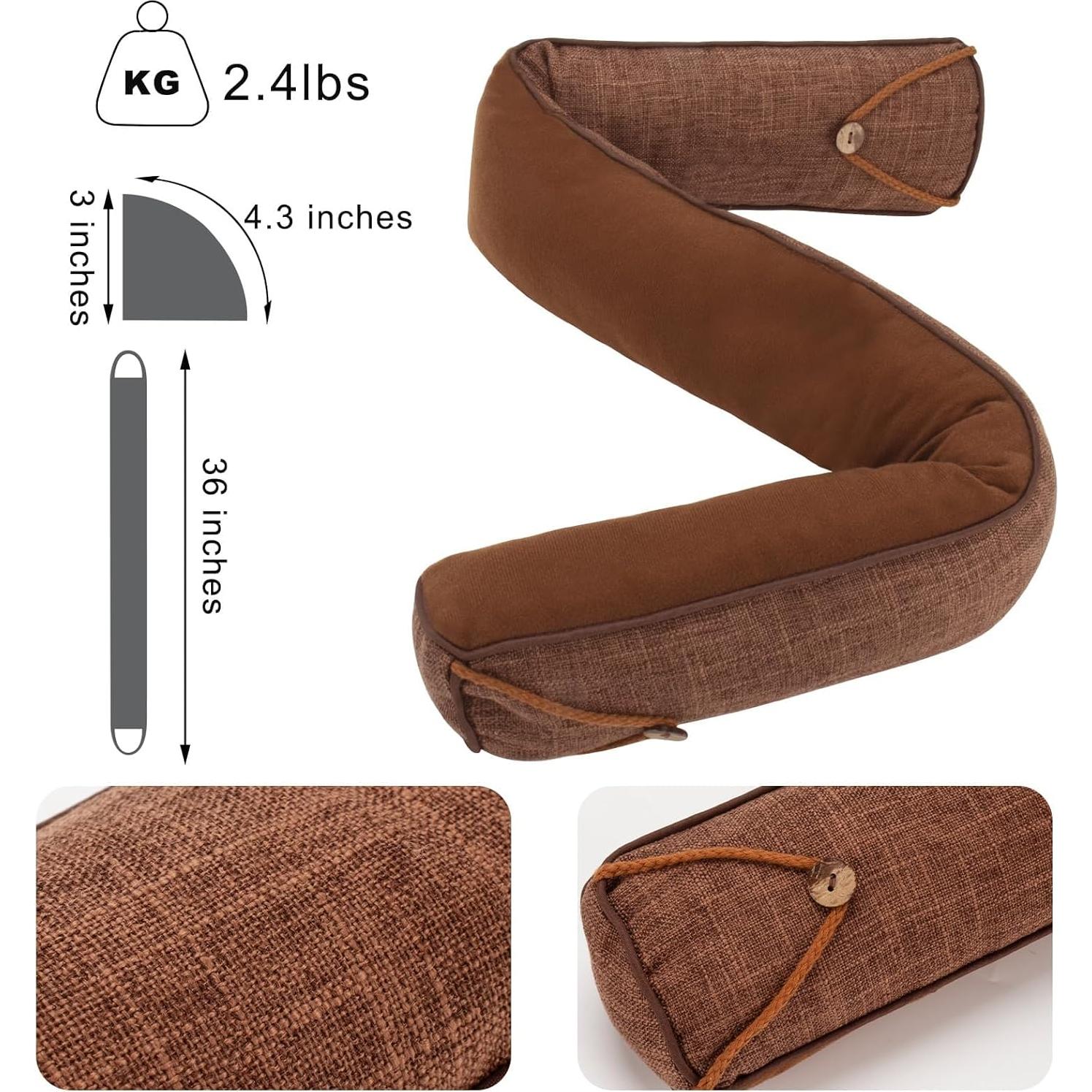 Tapón para Corrientes de Aire de Puerta Fivebop 91.44 cm Marrón