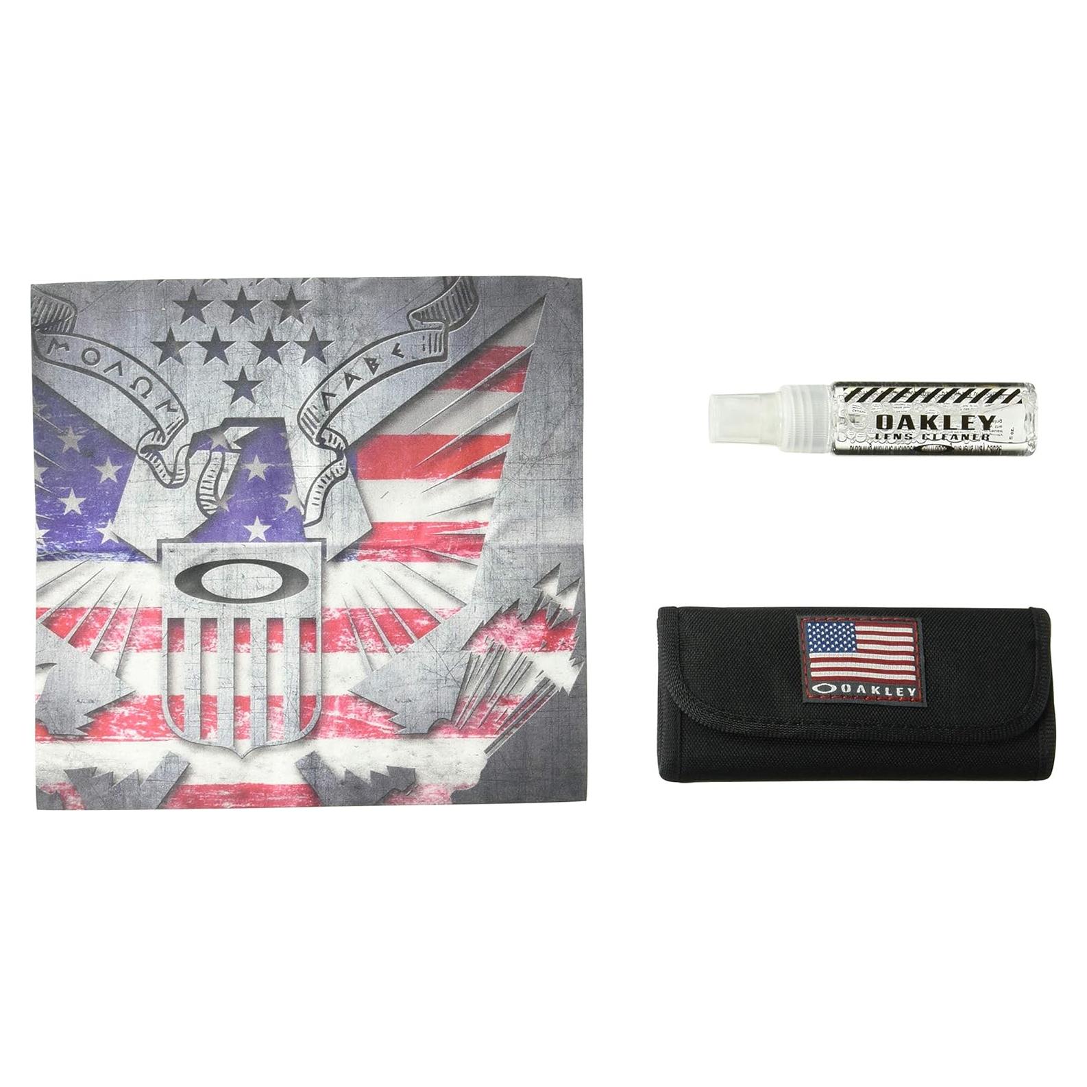Kit de limpieza para gafas Oakley con estuche y paño