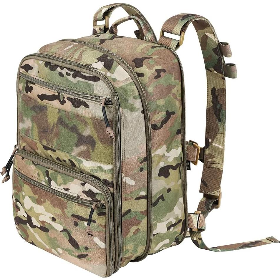 Mochila Táctica KRYDEX Expandible 18L Camo Senderismo